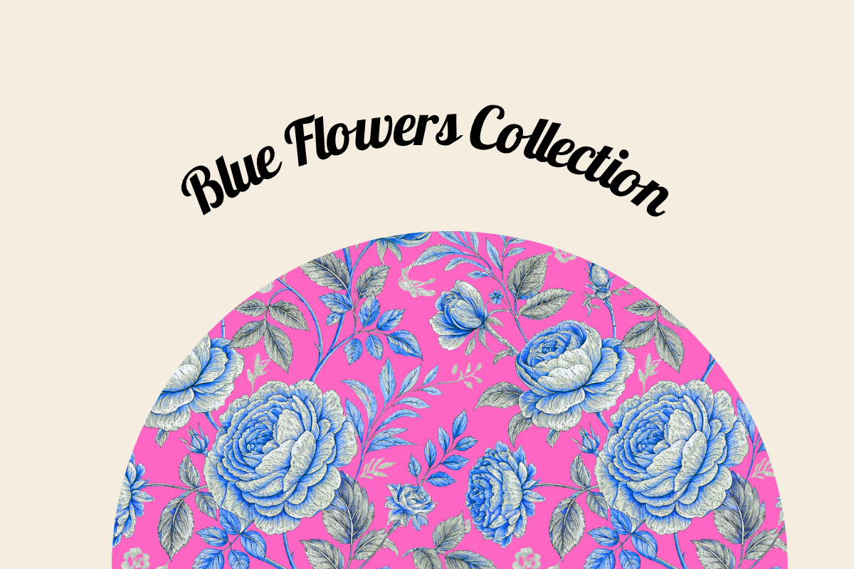 Blue Flowers Collection