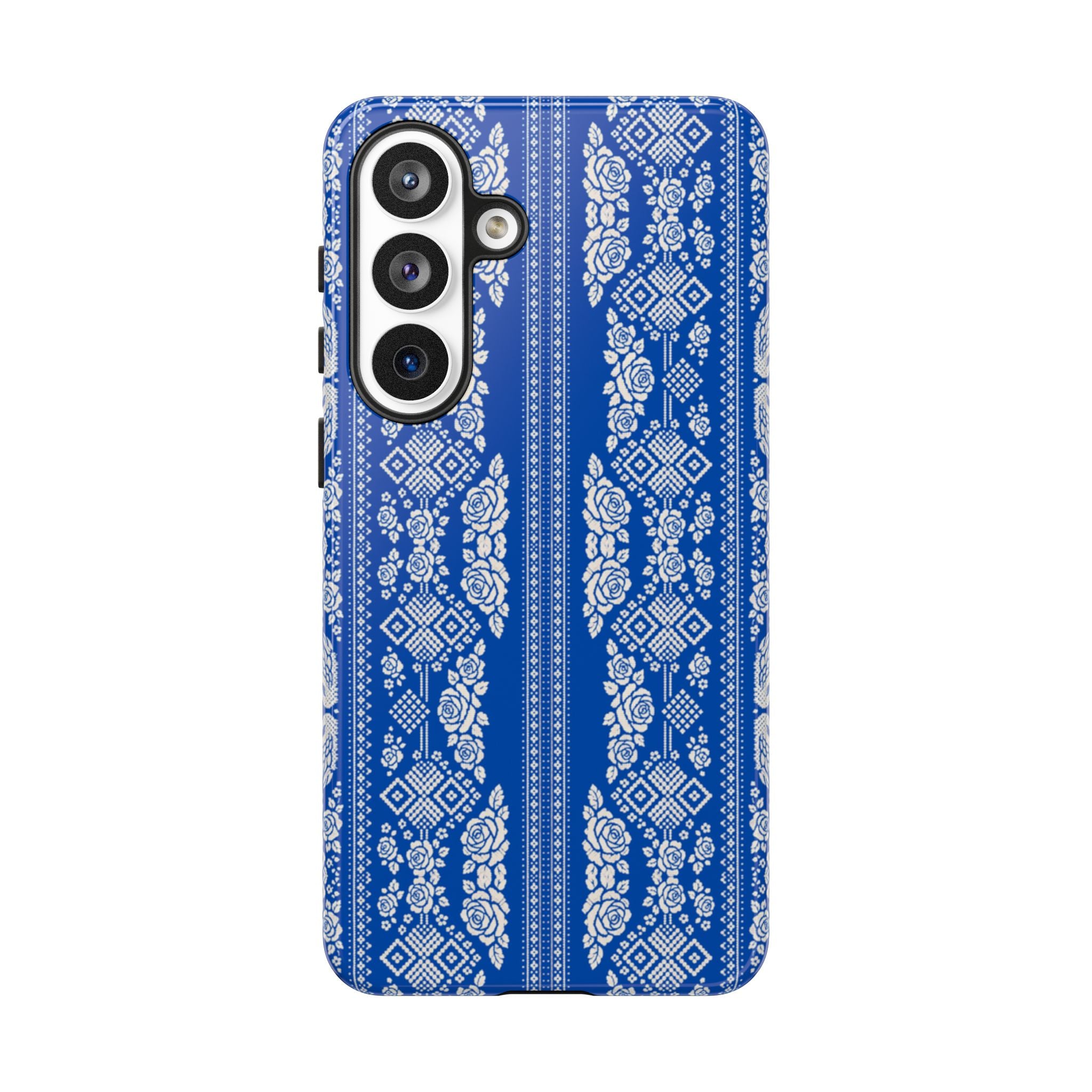 Wedding Swans Phone Case Blue  White Elegant Protective Cover, Tough Cases, Protective Folk Art Cover for iPhone  Samsung