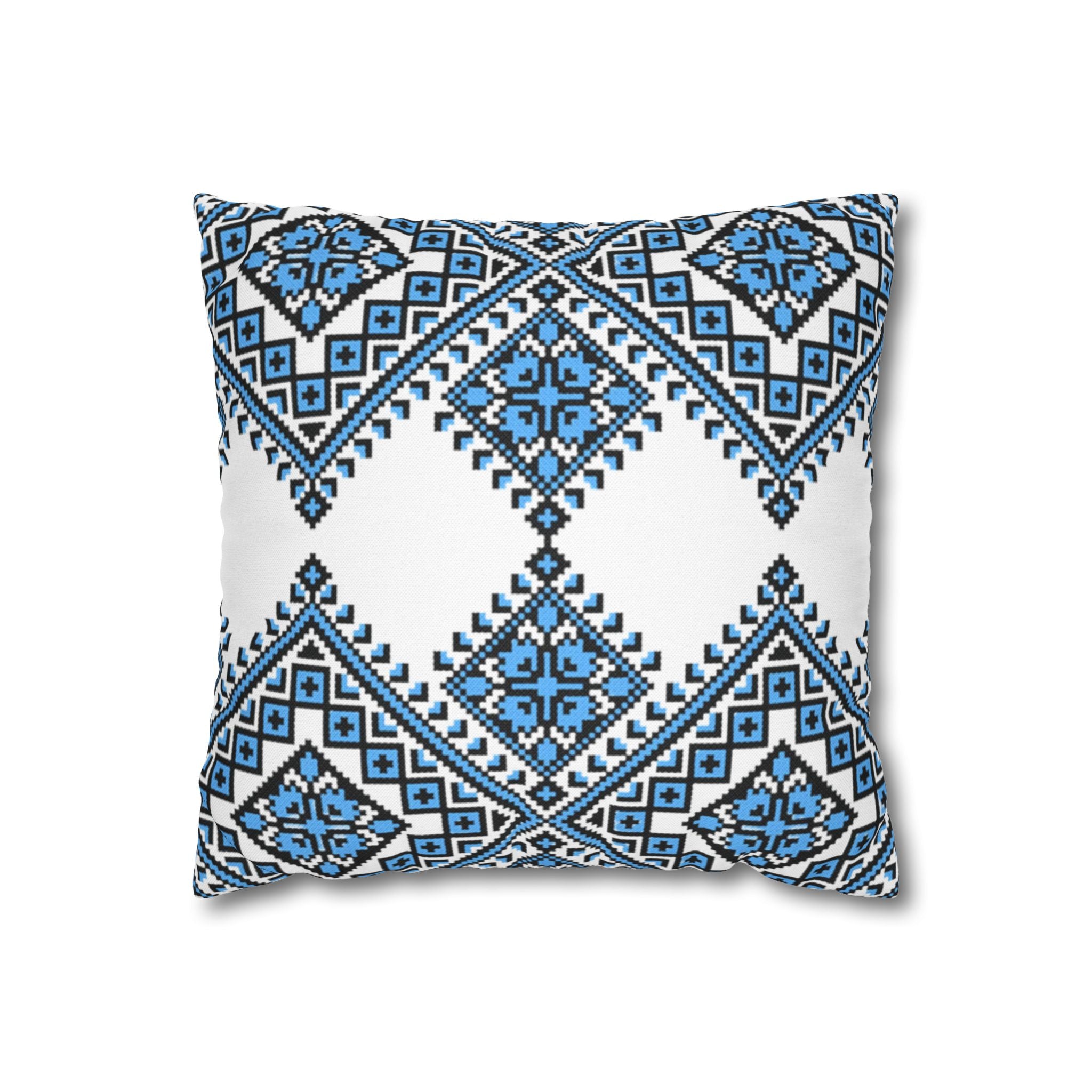 Ukrainian Traditional Floral Pattern Pillowcase, Pillow Cover, Gift for parents, Living Room, bedroom Decor, housewarming, cottage core