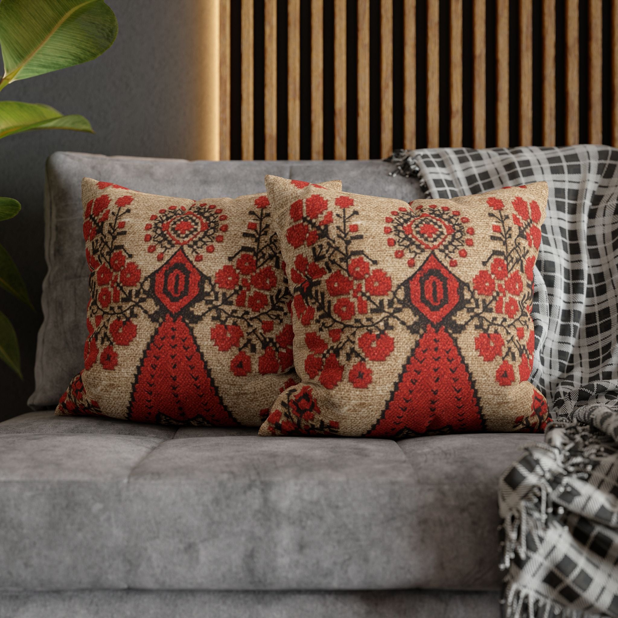 Berehynia Ukrainian Pillow Cover