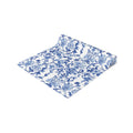 BLUESKYDEZIGN Blue Floral Tile Table Runner - Delft Porcelain Inspired Decor