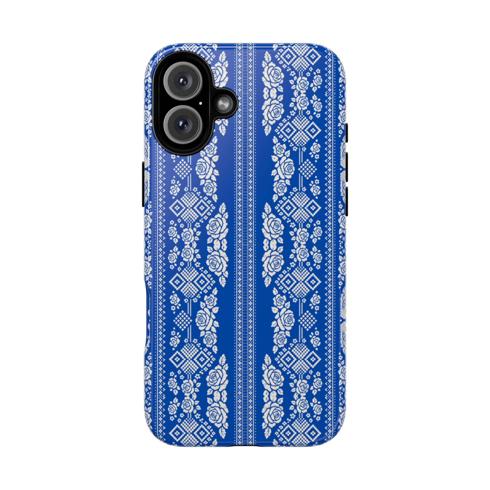 Wedding Swans Phone Case Blue  White Elegant Protective Cover, Tough Cases, Protective Folk Art Cover for iPhone  Samsung