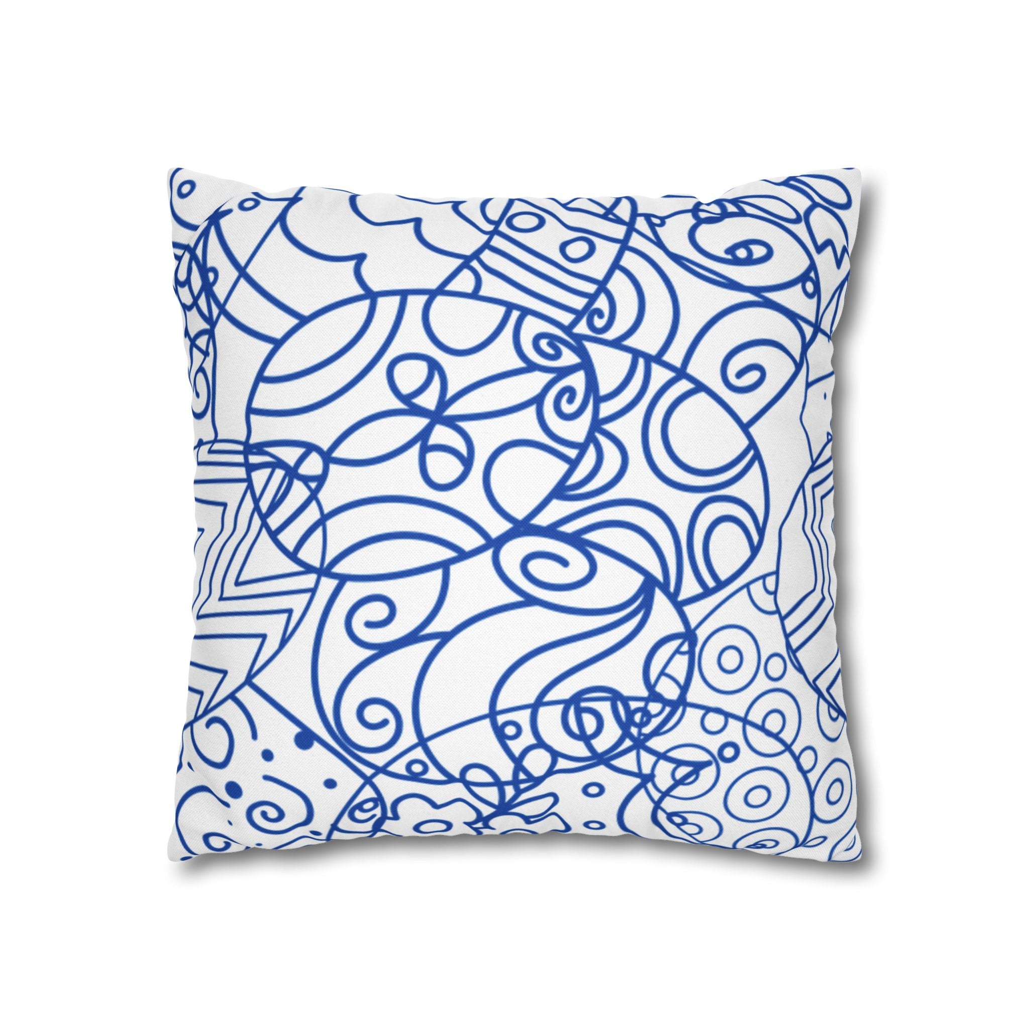 Toile de Jouy Easter Pillow Cover
