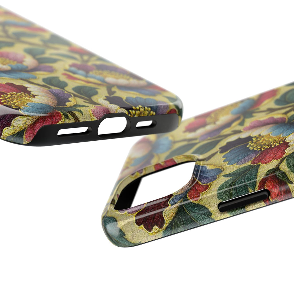 Petrykivka Bloom Phone Case | Ukrainian Folk Art Floral Tough iPhone Cover