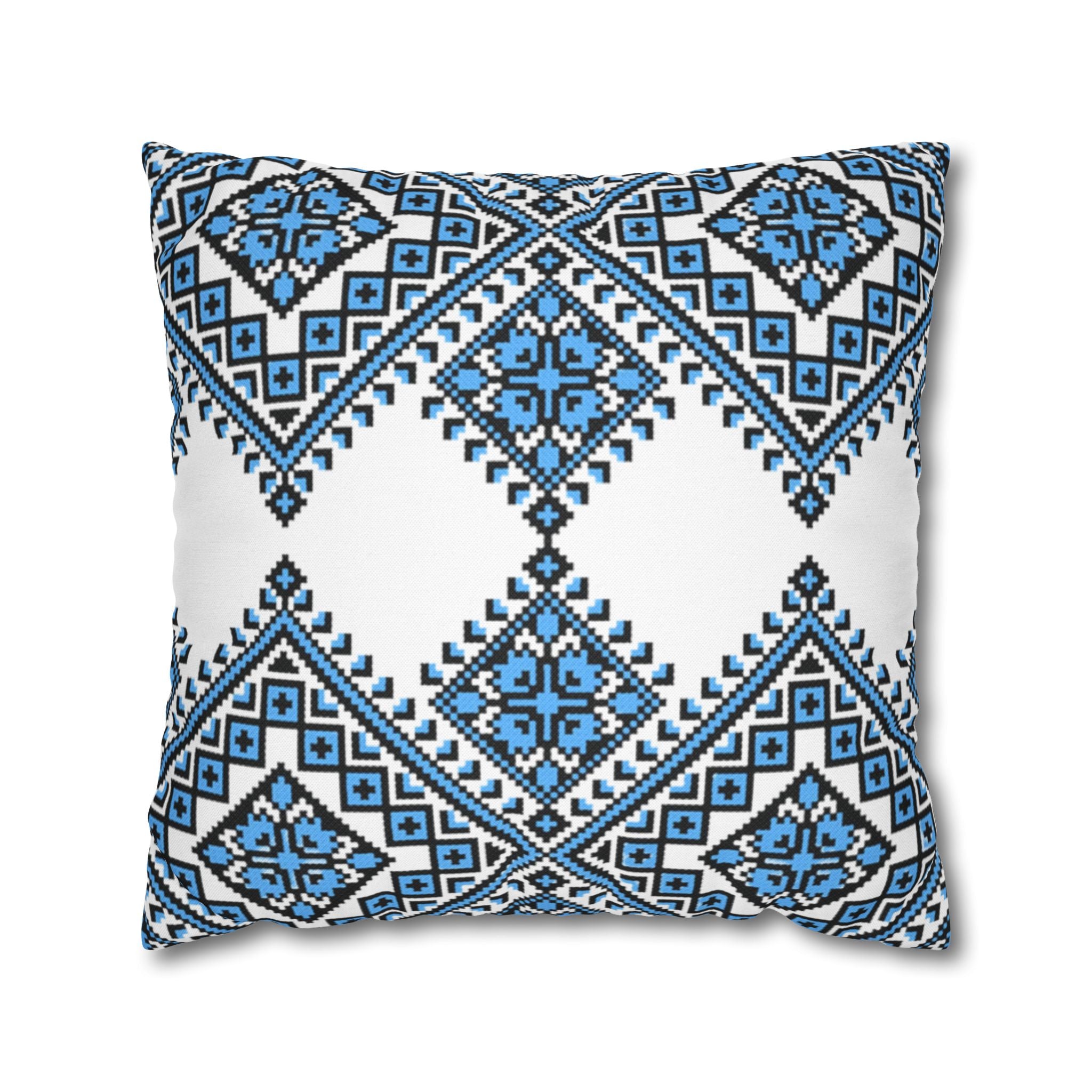 Ukrainian Traditional Floral Pattern Pillowcase, Pillow Cover, Gift for parents, Living Room, bedroom Decor, housewarming, cottage core