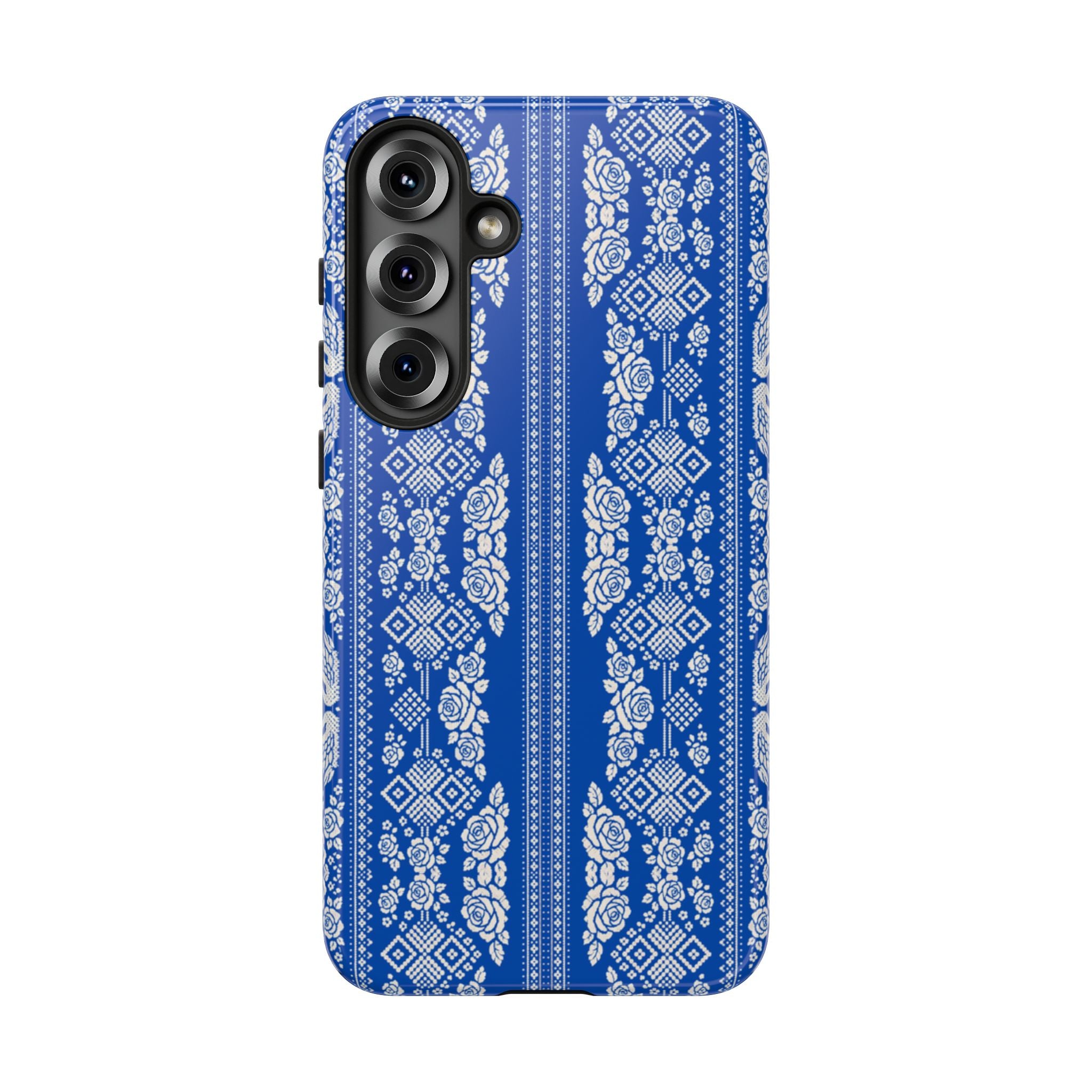 Wedding Swans Phone Case Blue  White Elegant Protective Cover, Tough Cases, Protective Folk Art Cover for iPhone  Samsung