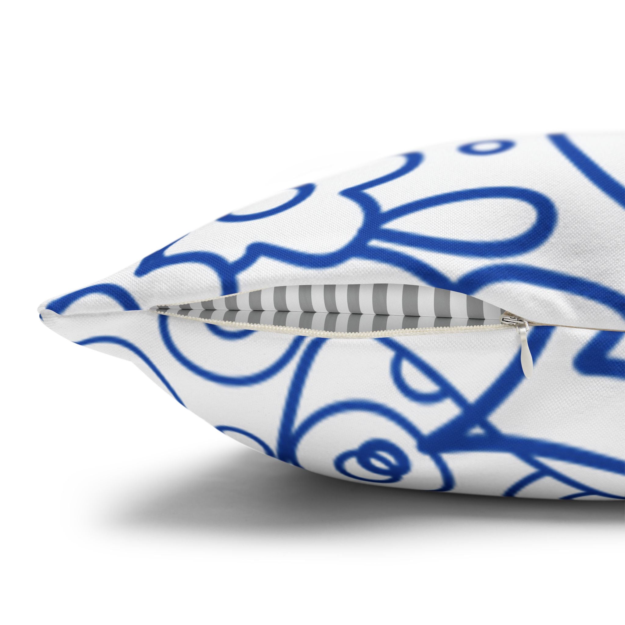 Toile de Jouy Easter Pillow Cover