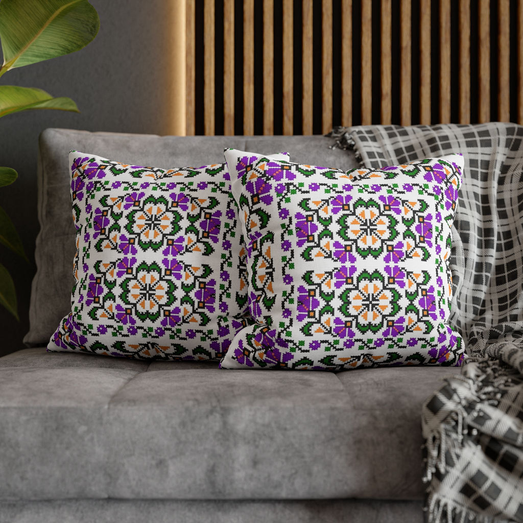 Ukrainian Floral Pillow Cover