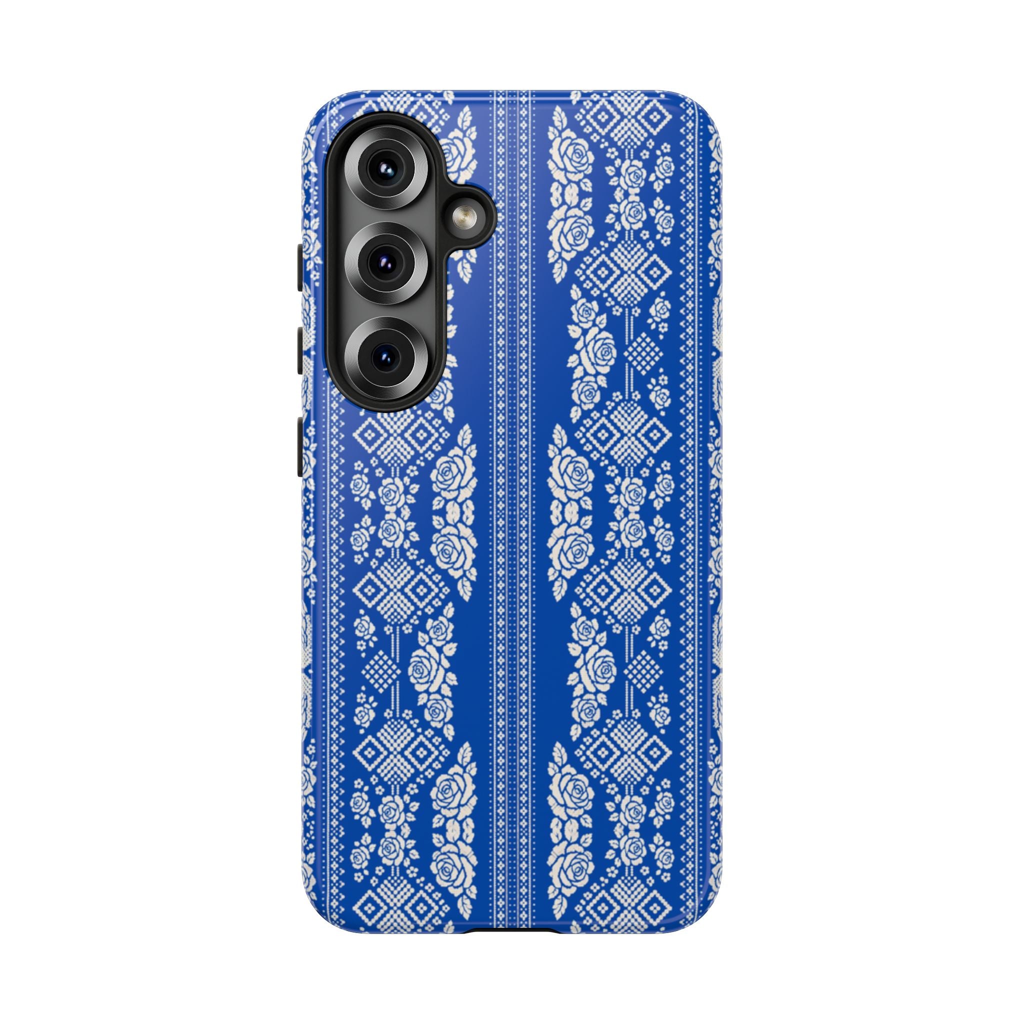 Wedding Swans Phone Case Blue  White Elegant Protective Cover, Tough Cases, Protective Folk Art Cover for iPhone  Samsung