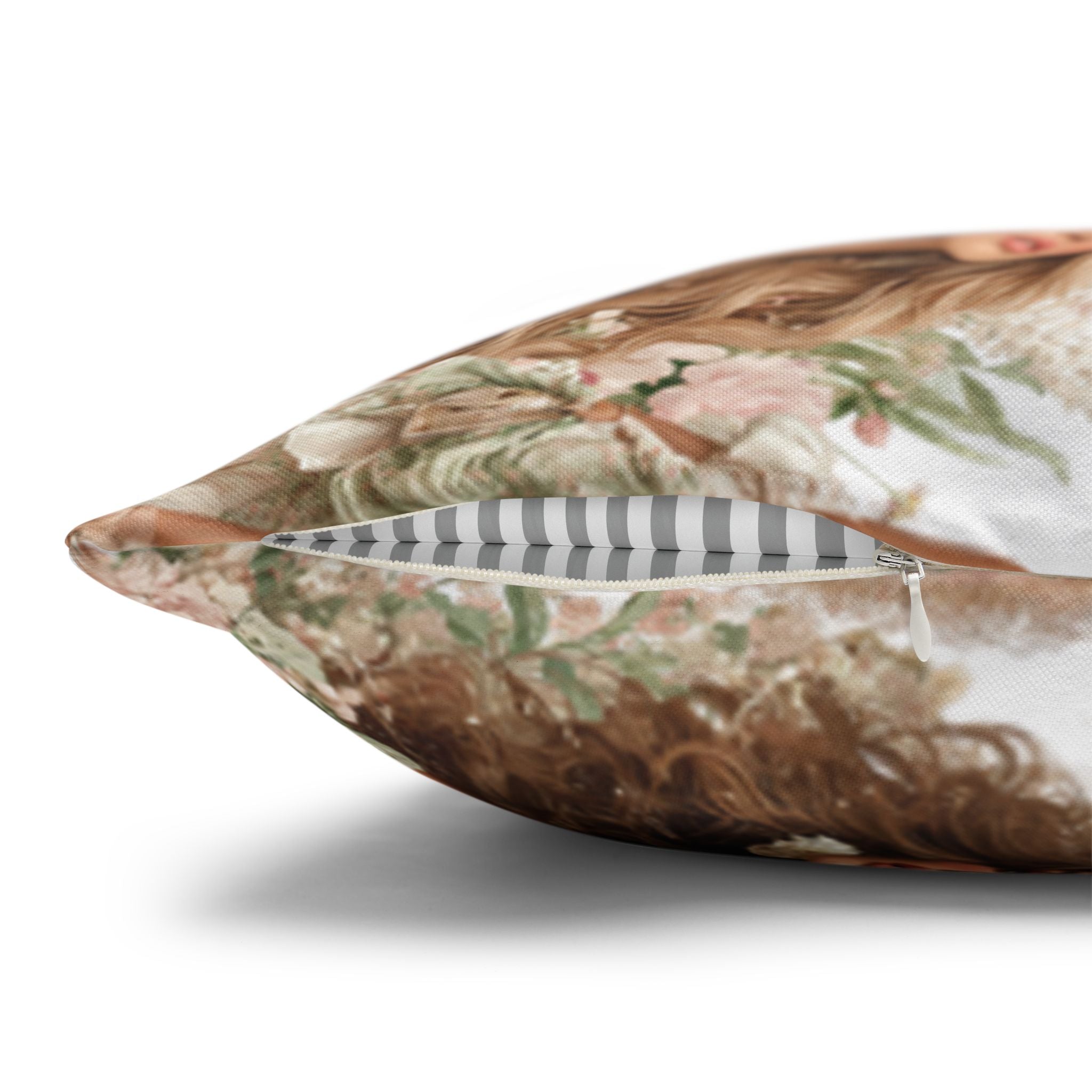 Afrocentric Floral Pillowcase 1piece, Artistic Women Illustration Cushion Covers, 4 Sizes, Modern Boho Throw Pillow Case, Art Decor