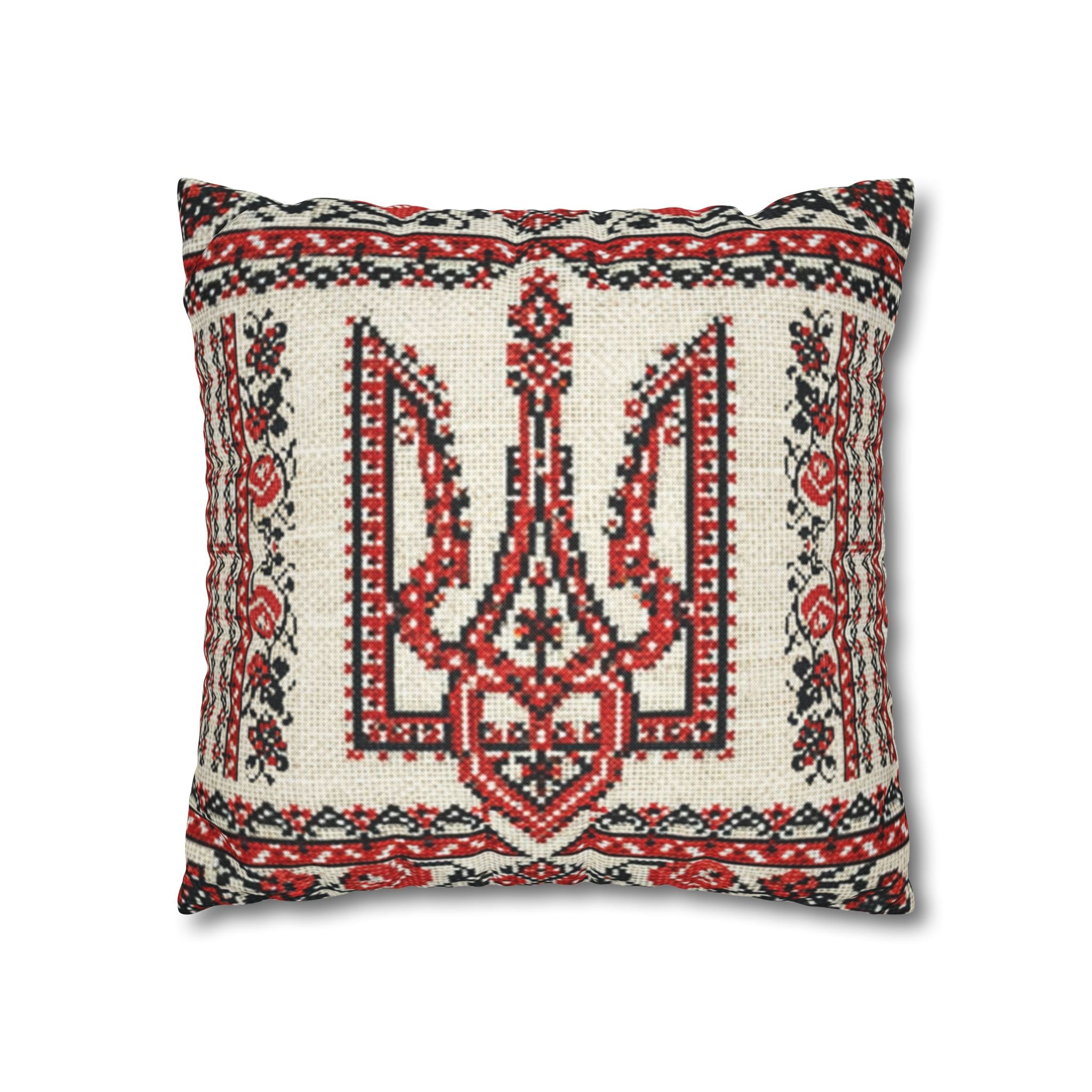 Tryzub Ukrainian Pillow Cover