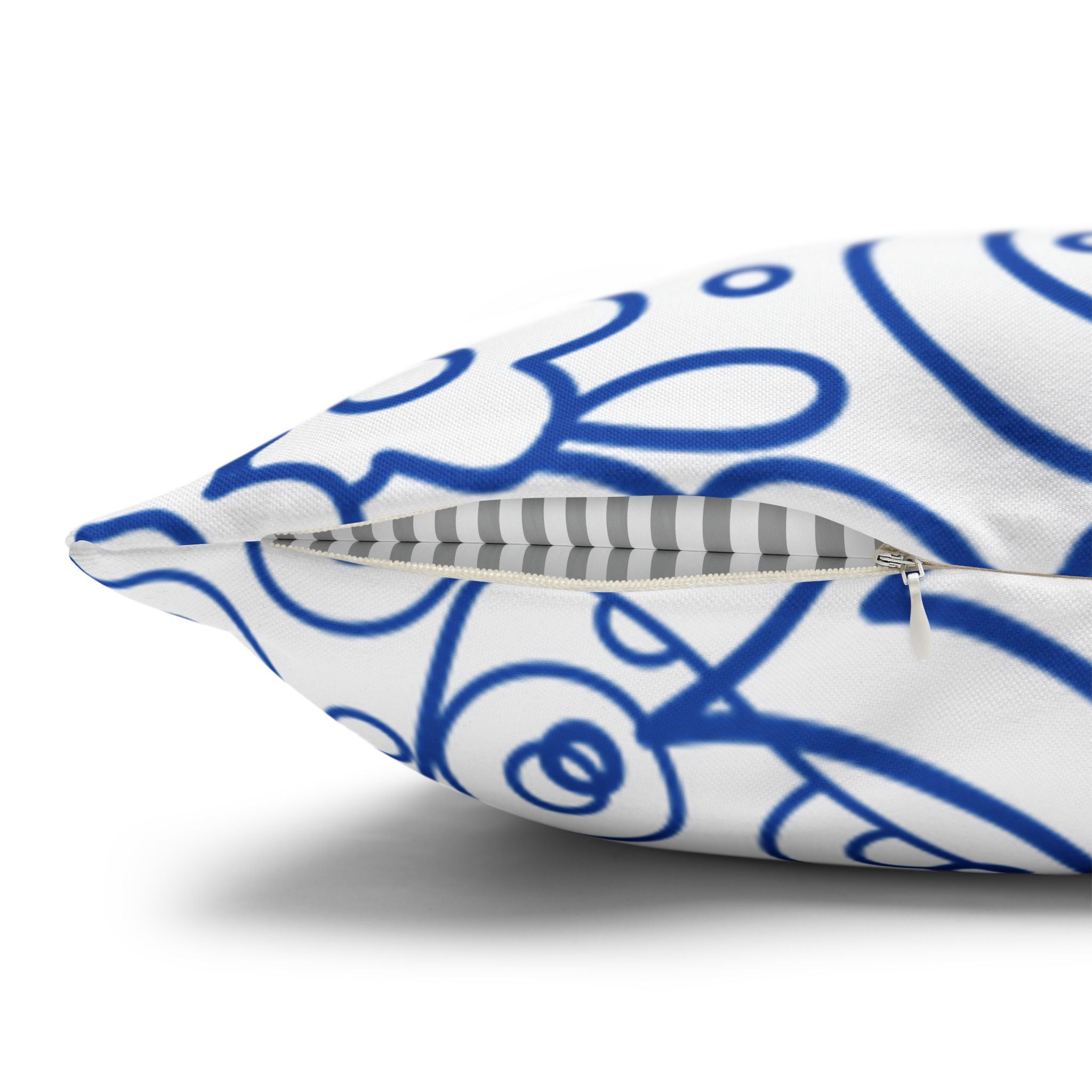 Toile de Jouy Easter Pillow Cover