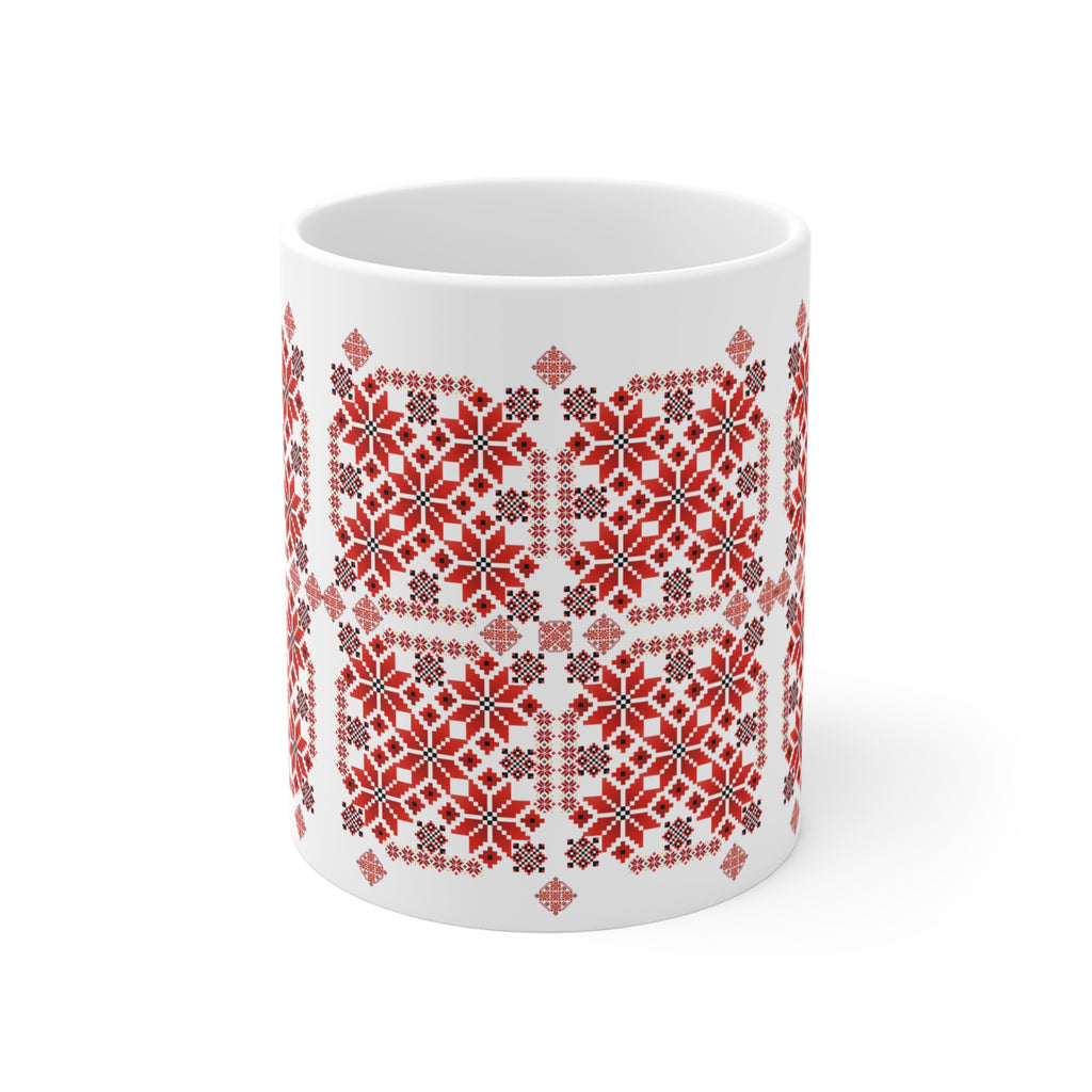 Ukrainian Pattern Ceramic Mug
