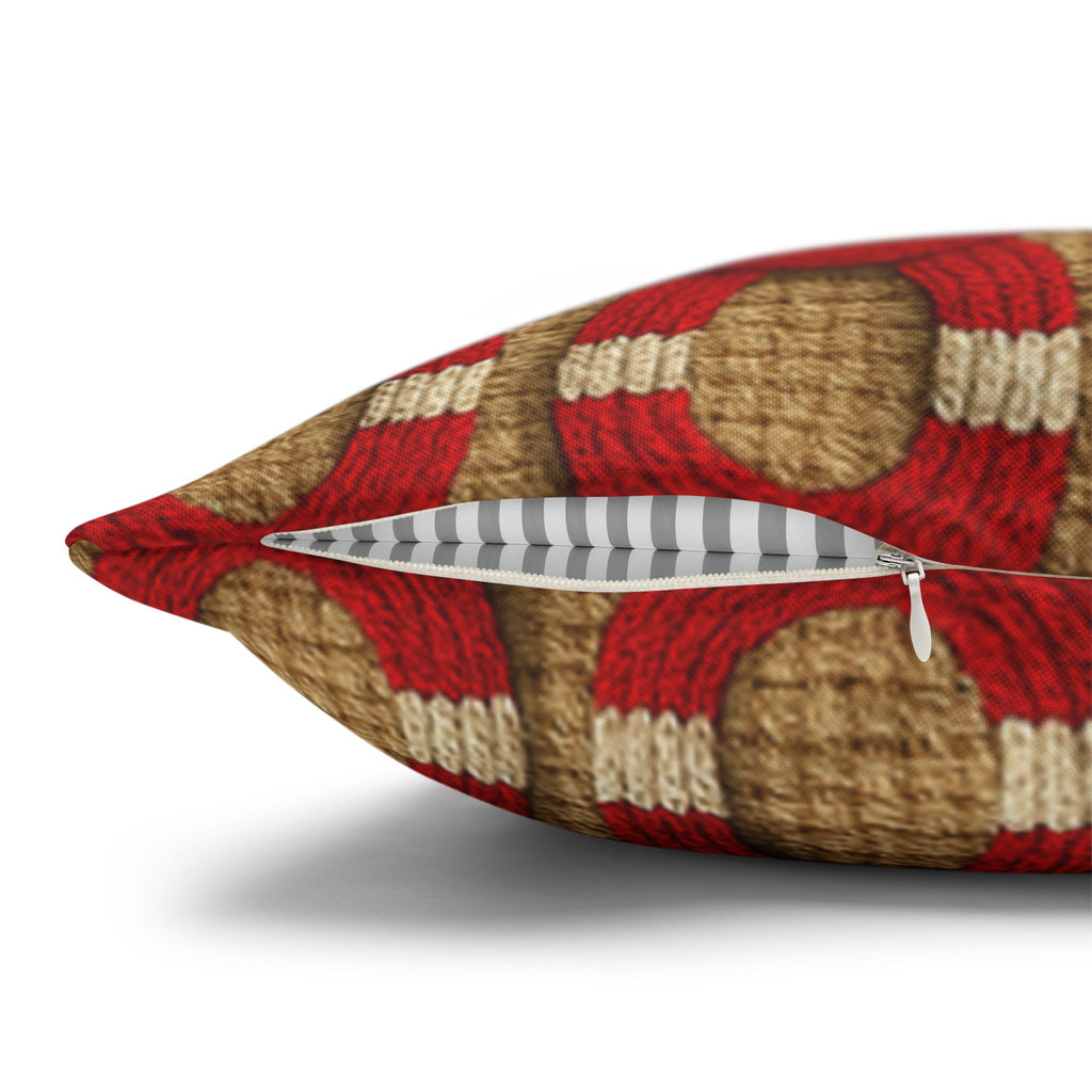 Rooted Knot Throw Pillow Case | Patriotic Farmhouse Americana Decor | 4 Sizes