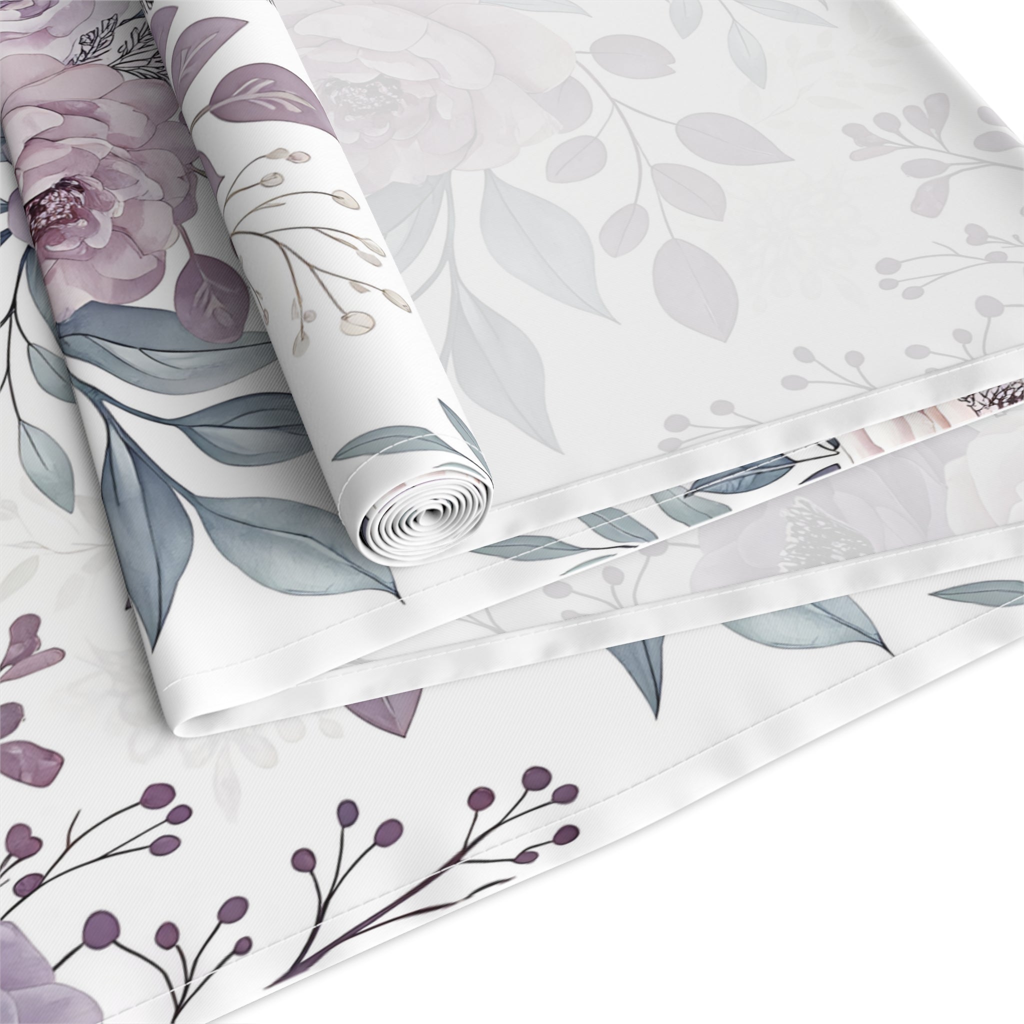 Spring Floral Table Runner – Easter Pastel Decor | Cottagecore & Farmhouse Style | BLUESKYDEZIGN