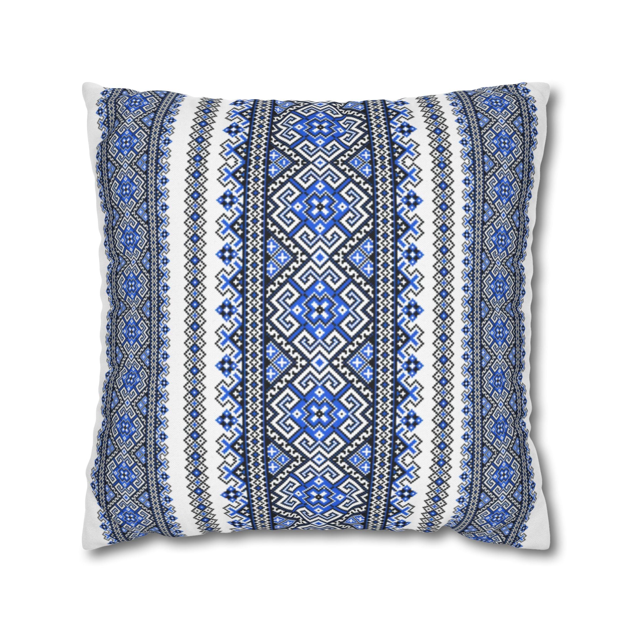 Ukrainian Traditional Floral Pattern Pillowcase, Pillow Cover, Gift for parents, Living Room, bedroom Decor, housewarming,cottagecore