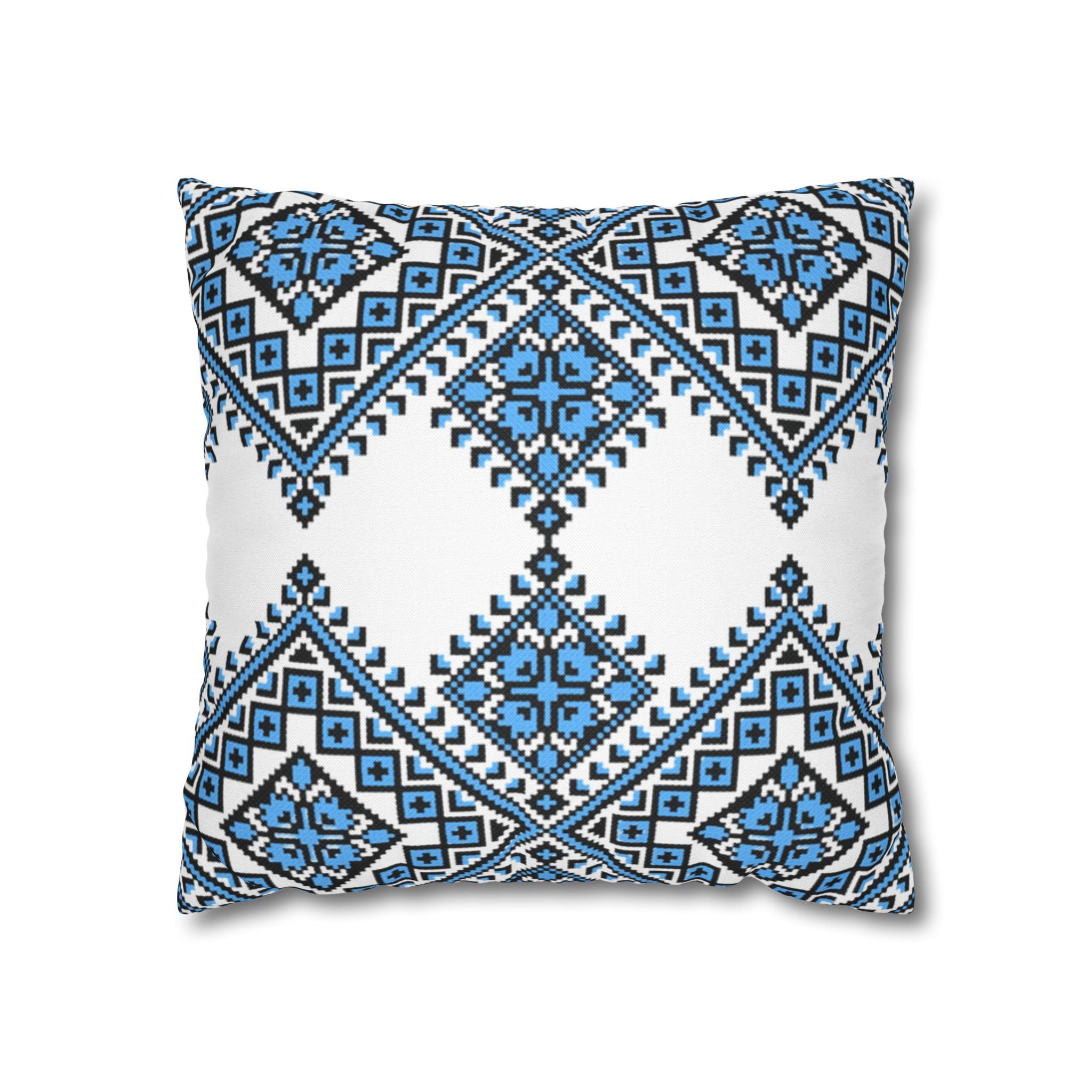 Ukrainian Traditional Floral Pattern Pillowcase, Pillow Cover, Gift for parents, Living Room, bedroom Decor, housewarming, cottage core