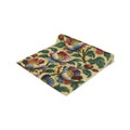 BLUESKYDEZIGN | Petrykivka Bloom Peony Table Runner | Ukrainian Folk Art Dining Decor | Embroidered Look | Cotton or Polyester