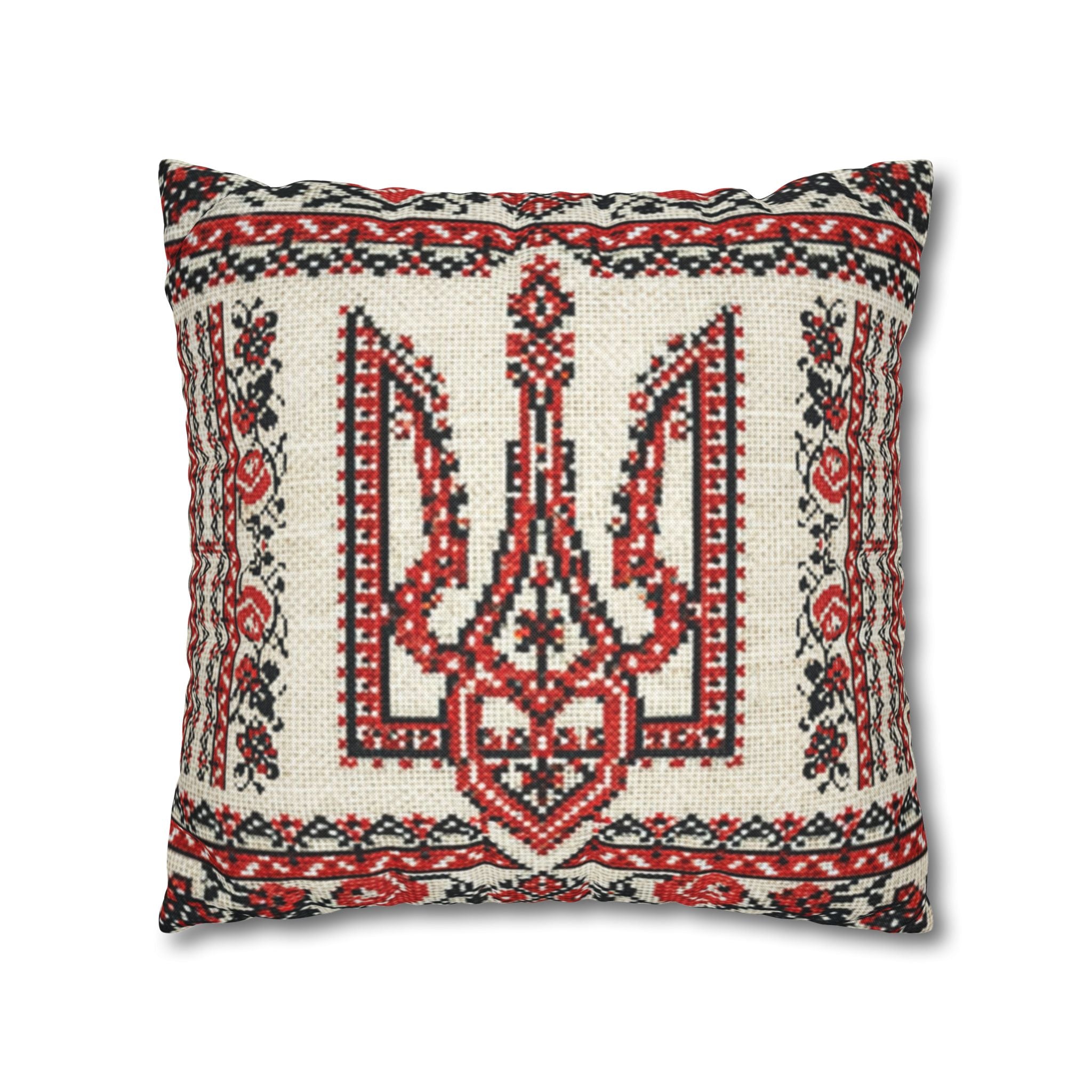 Tryzub Ukrainian Pillow Cover