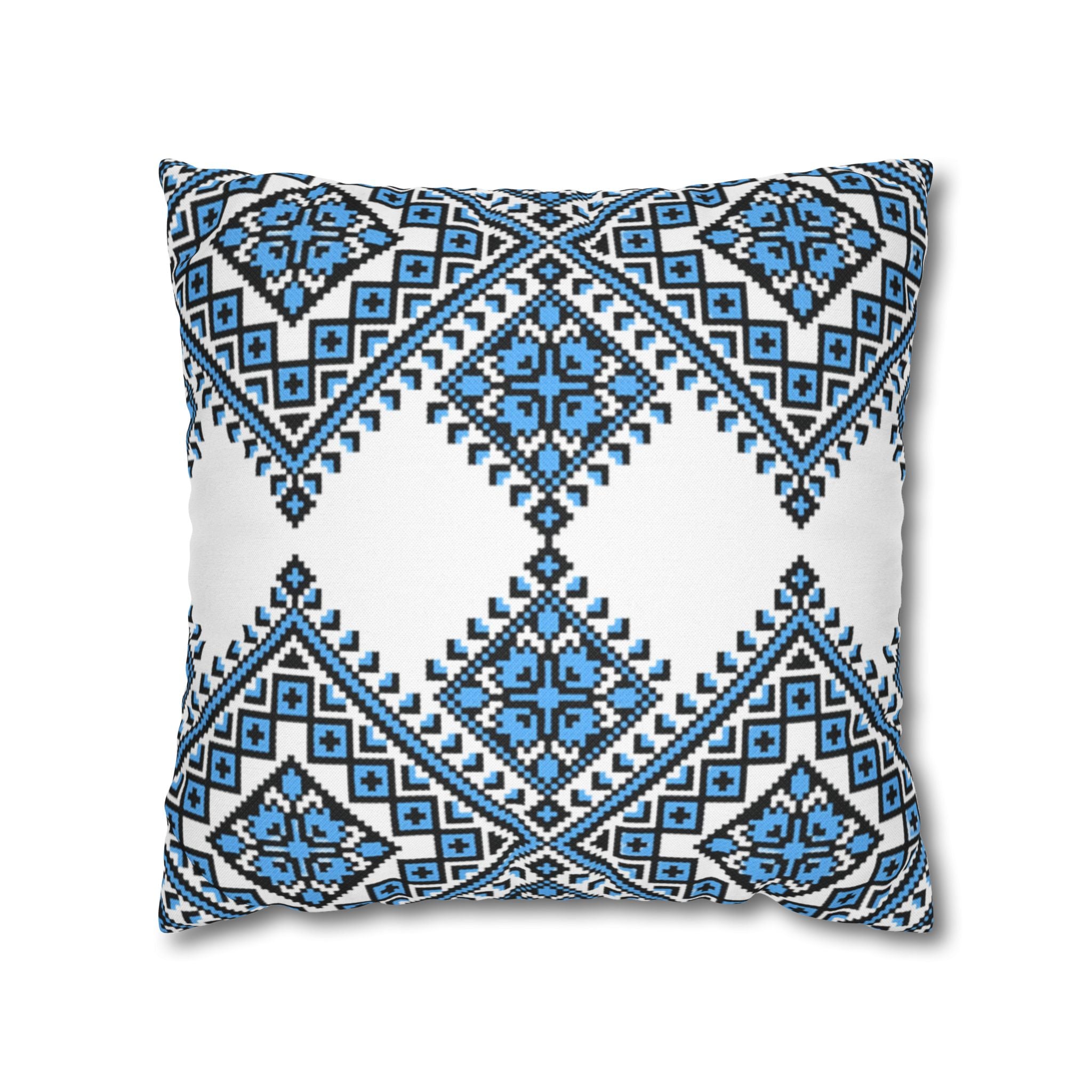 Ukrainian Traditional Floral Pattern Pillowcase, Pillow Cover, Gift for parents, Living Room, bedroom Decor, housewarming, cottage core