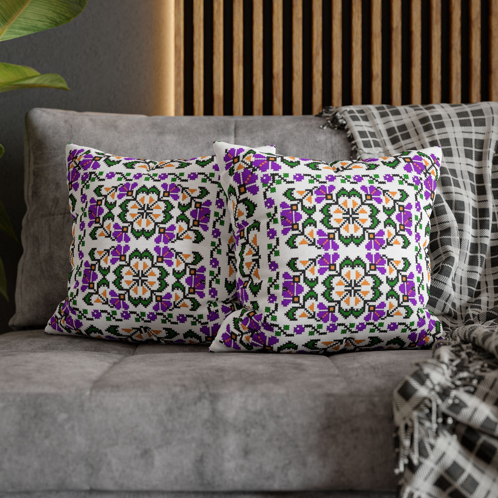 Ukrainian Floral Pillow Cover