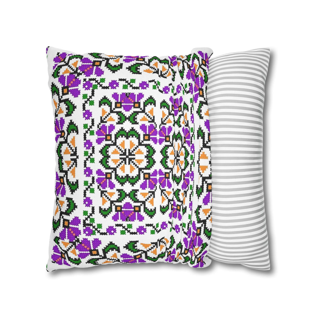 Ukrainian Floral Pillow Cover