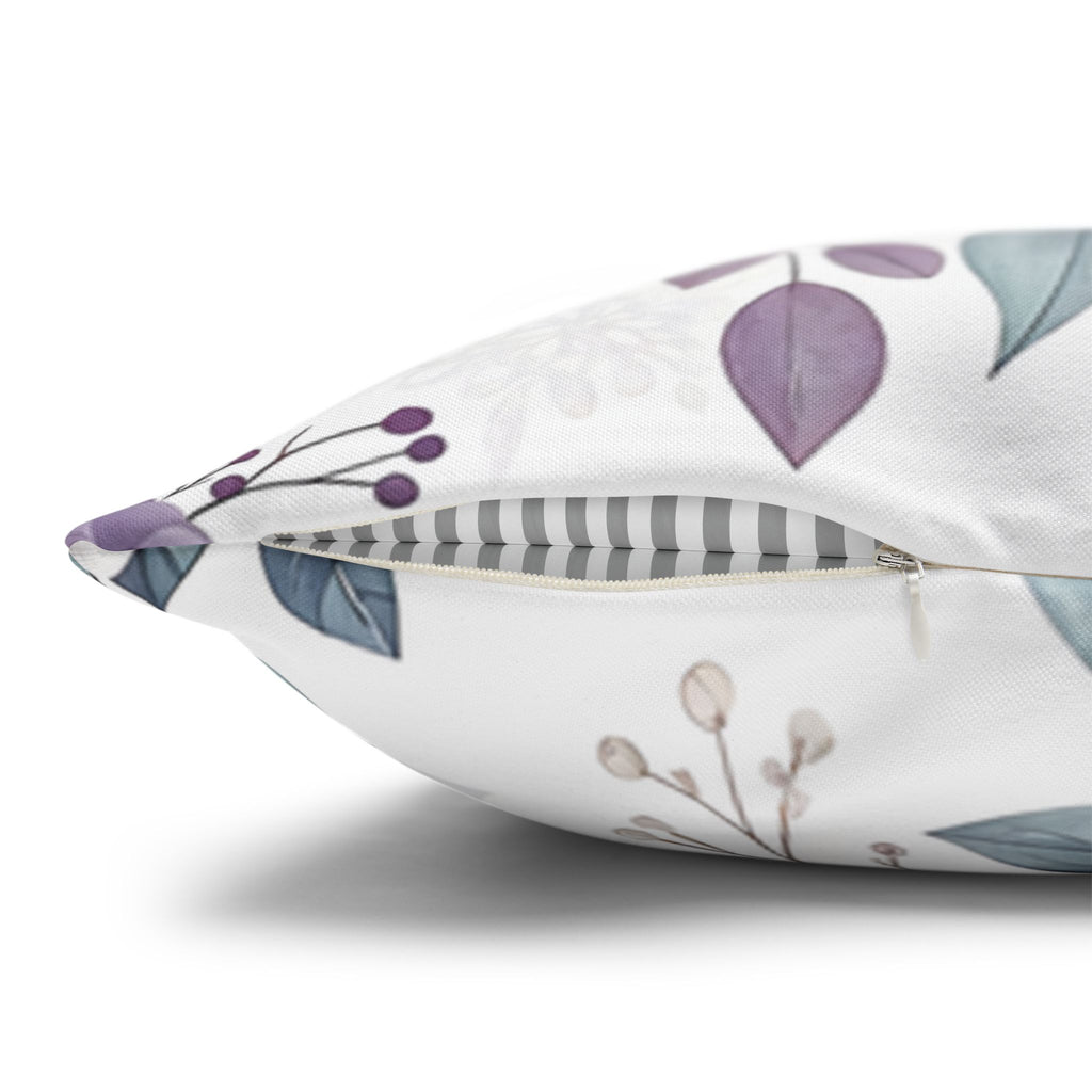 BLUESKYDEZIGN Spring Floral Pillow Cover - Watercolor Flower Cushion, Cottagecore Boho Home Decor