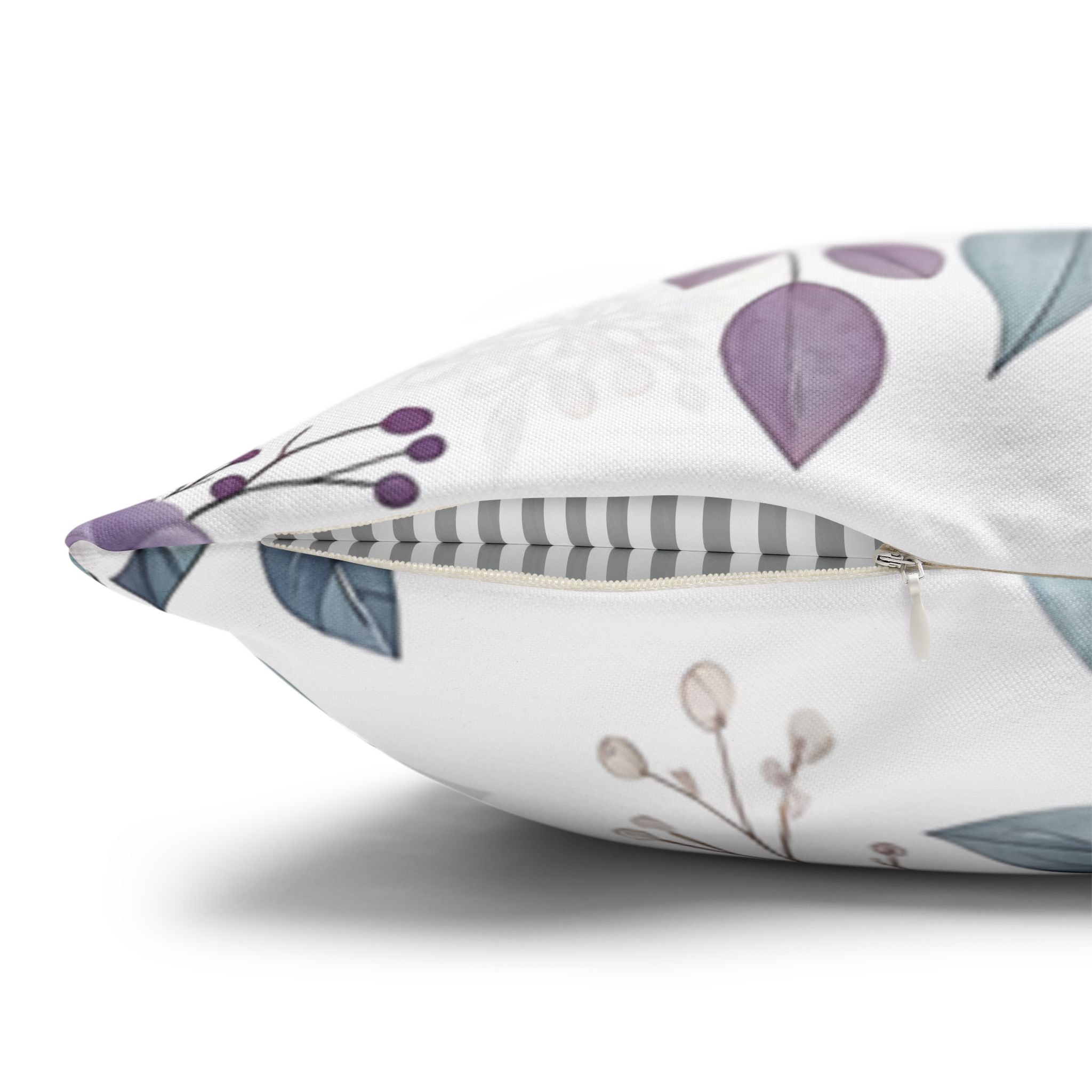 BLUESKYDEZIGN Spring Floral Pillow Cover - Watercolor Flower Cushion, Cottagecore Boho Home Decor