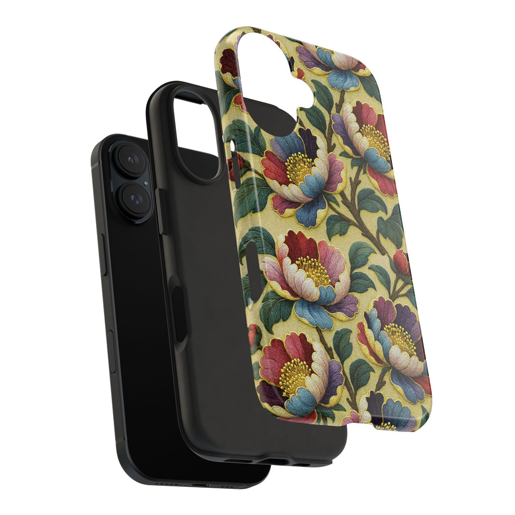 Petrykivka Bloom Phone Case | Ukrainian Folk Art Floral Tough iPhone Cover