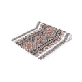 Stasia Red Ukrainian Folk Art Table Runner | Red & Black Geometric Linen | Heritage Gift