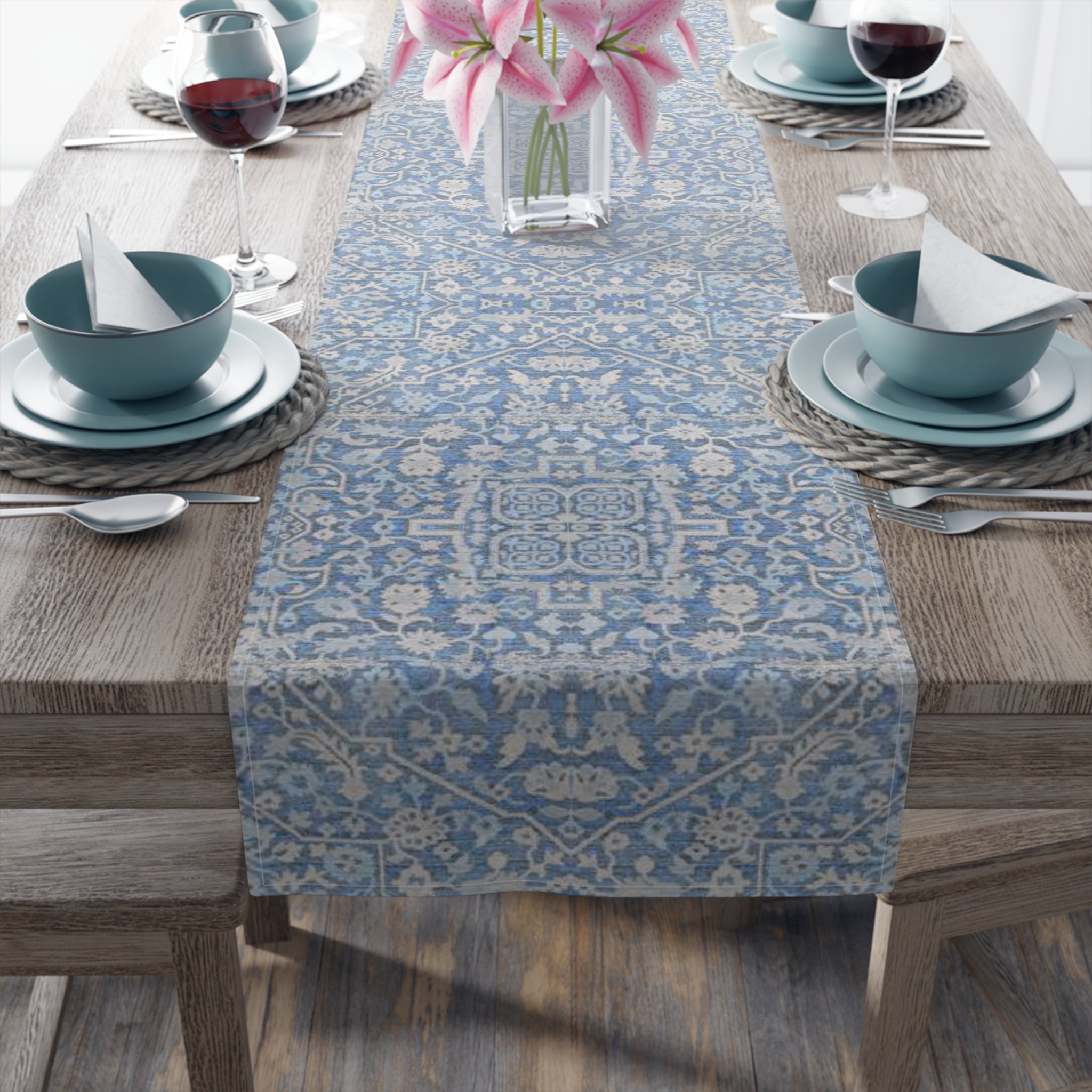 BLUESKYDEZIGN | Grandmother's Heritage Table Runner
