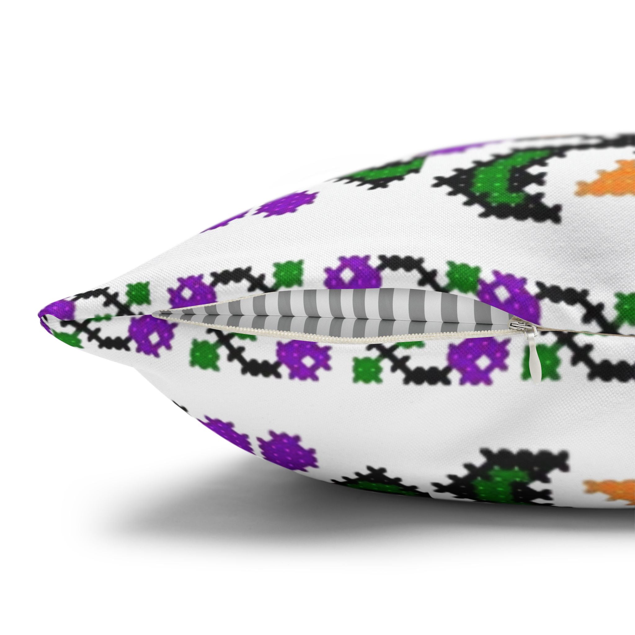 Ukrainian Floral Pillow Cover