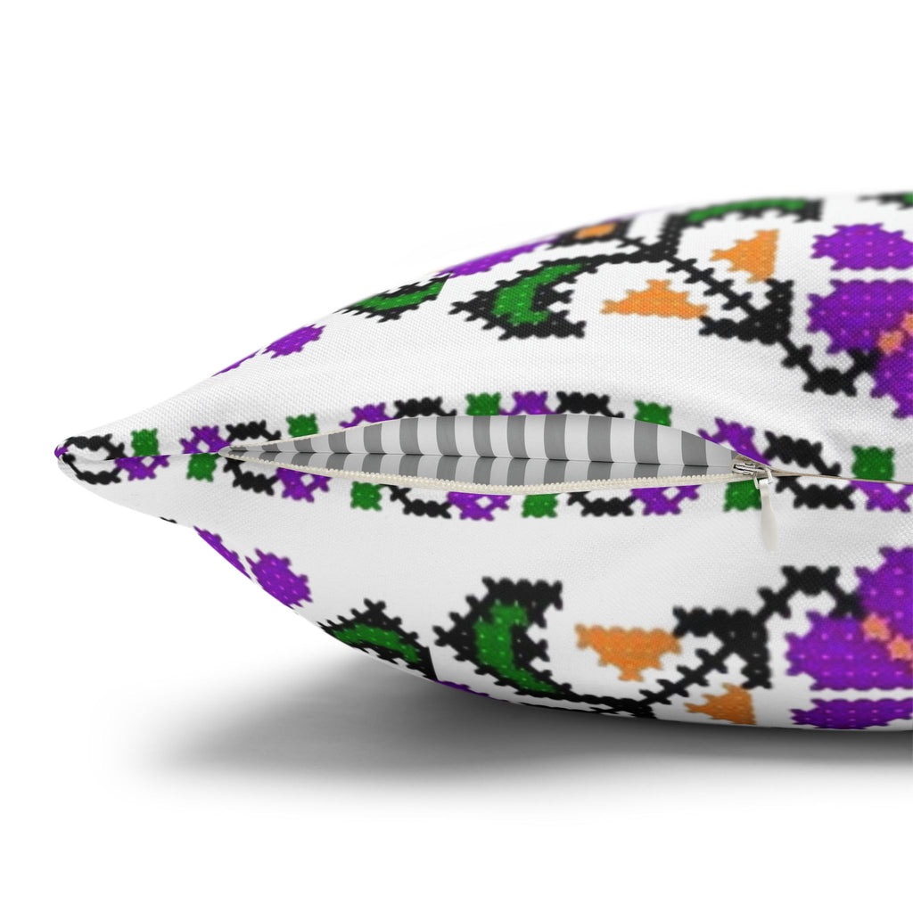 Ukrainian Floral Pillow Cover