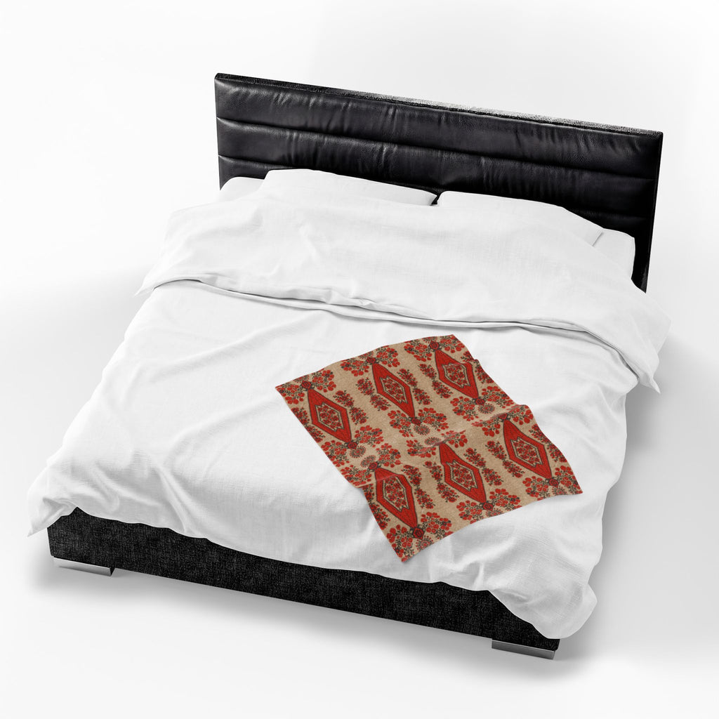 Berehynia Ukrainian Plush Blanket