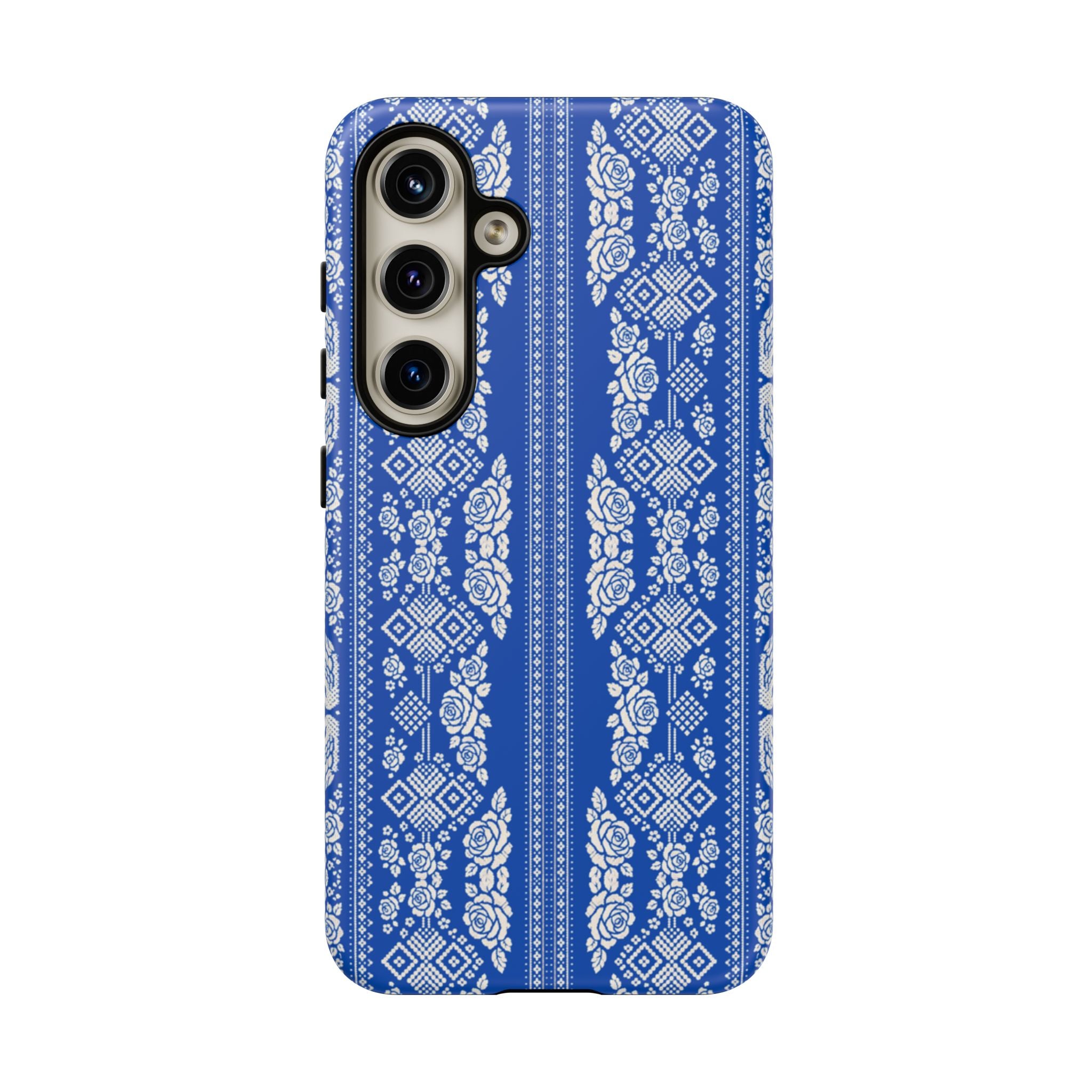 Wedding Swans Phone Case Blue  White Elegant Protective Cover, Tough Cases, Protective Folk Art Cover for iPhone  Samsung