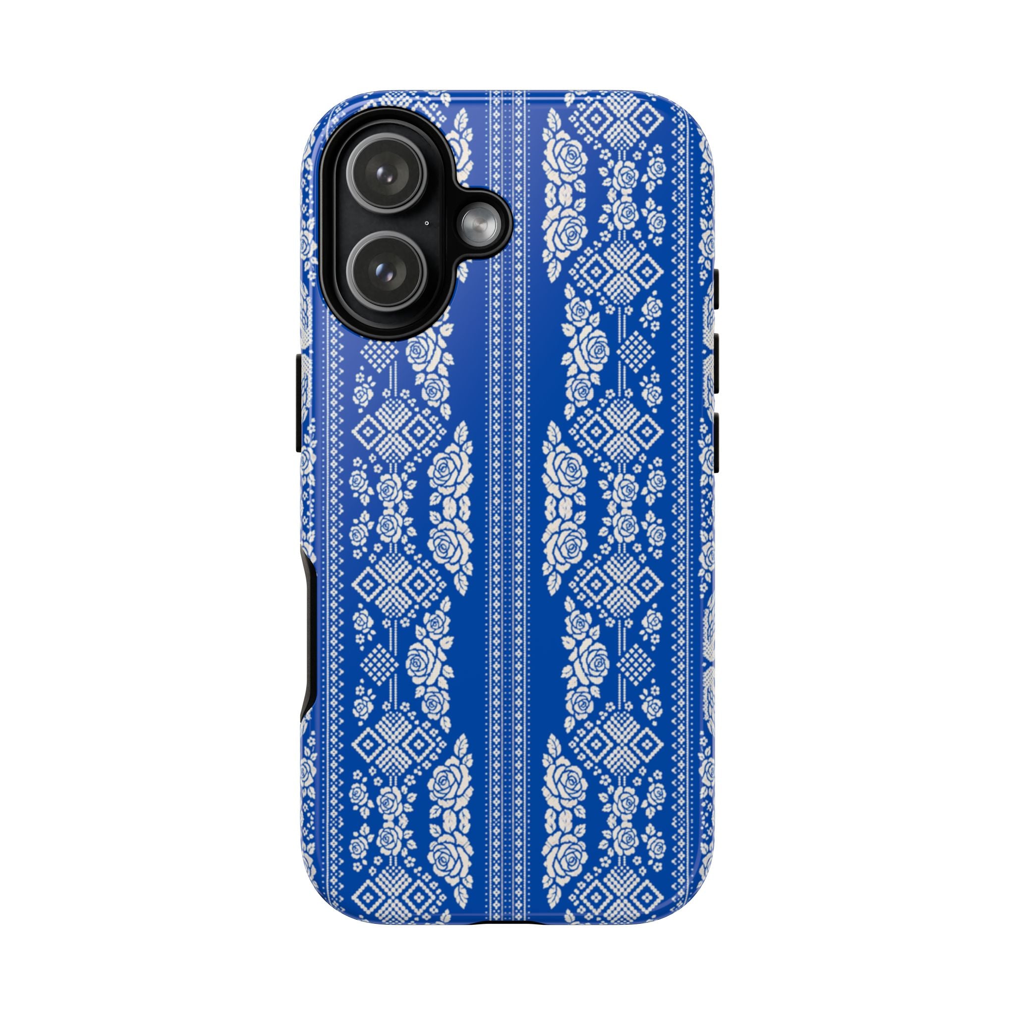 Wedding Swans Phone Case Blue  White Elegant Protective Cover, Tough Cases, Protective Folk Art Cover for iPhone  Samsung