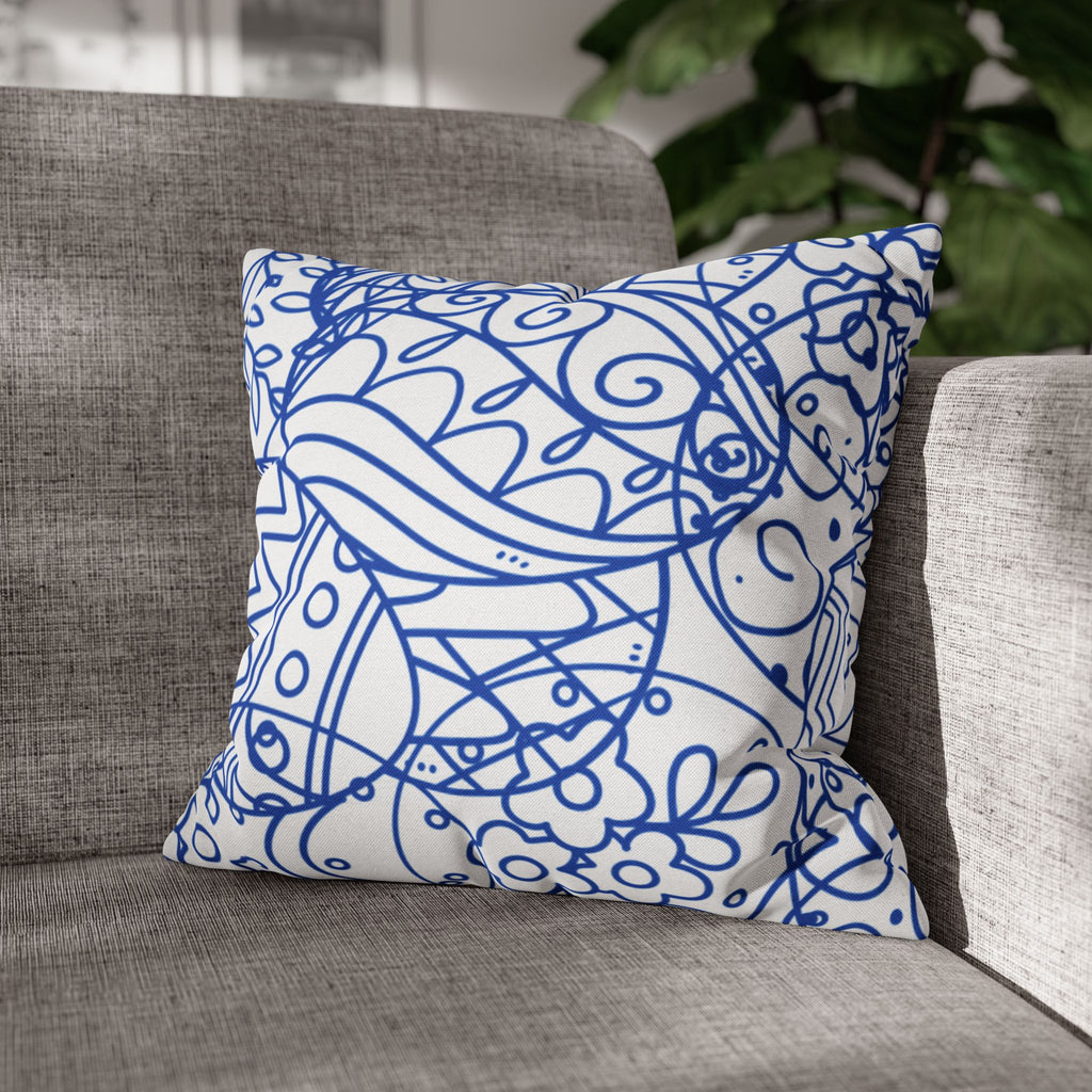 Toile de Jouy Easter Pillow Cover