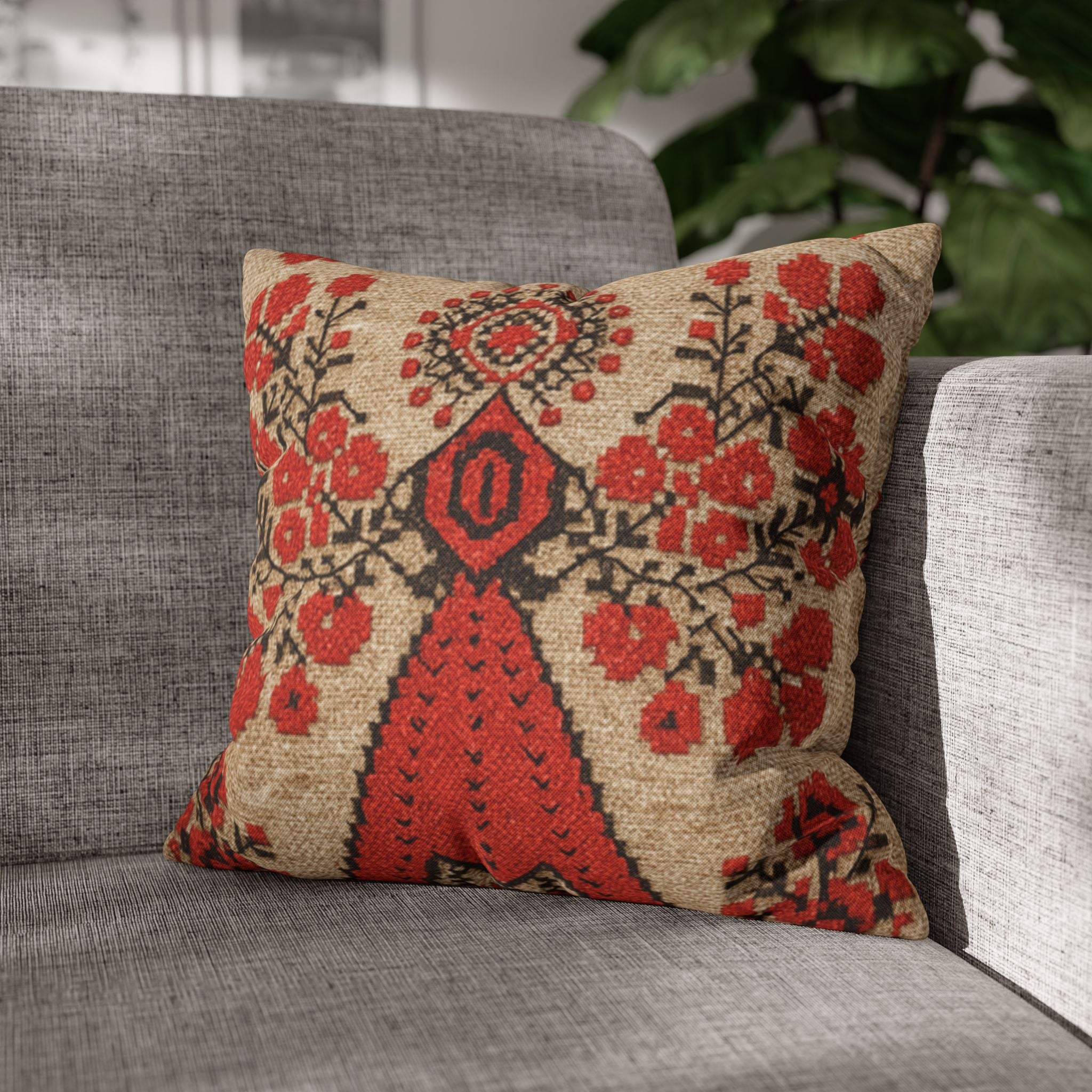 Berehynia Ukrainian Pillow Cover