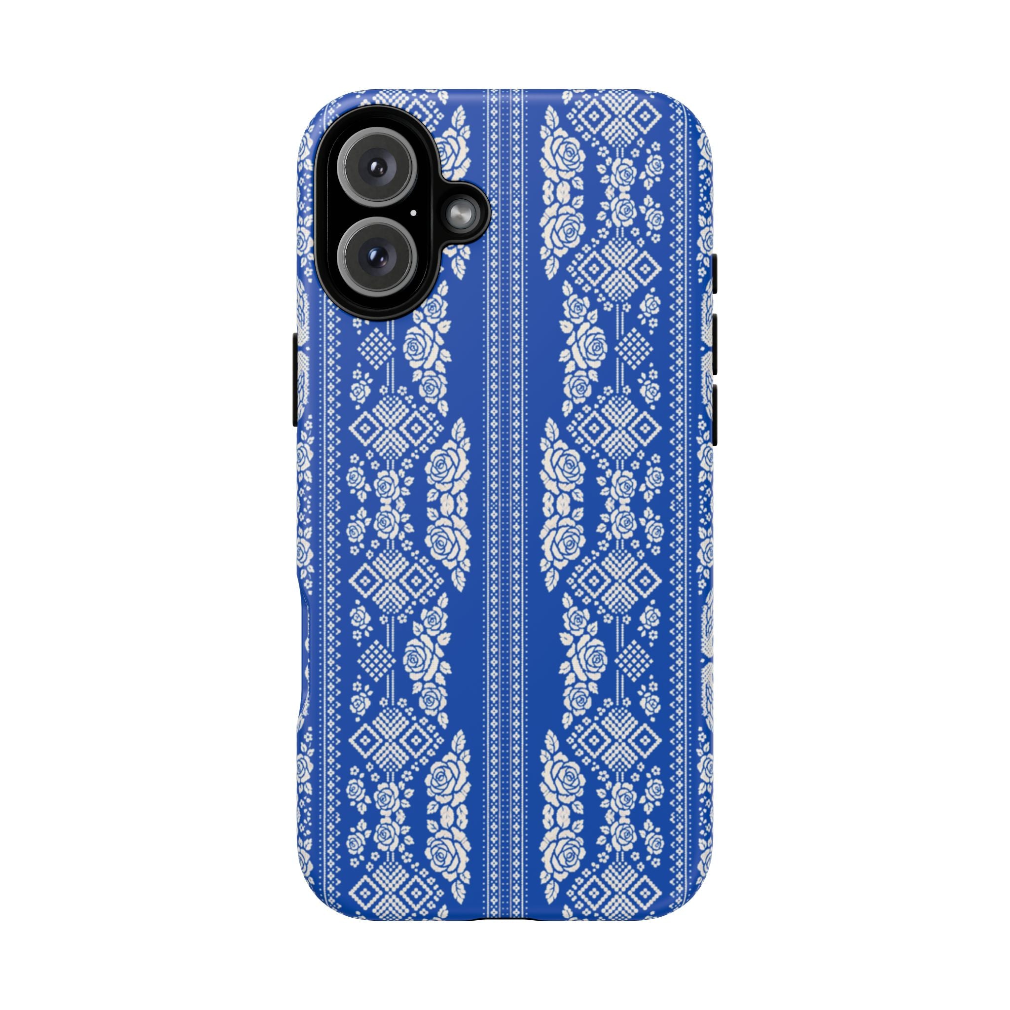 Wedding Swans Phone Case Blue  White Elegant Protective Cover, Tough Cases, Protective Folk Art Cover for iPhone  Samsung