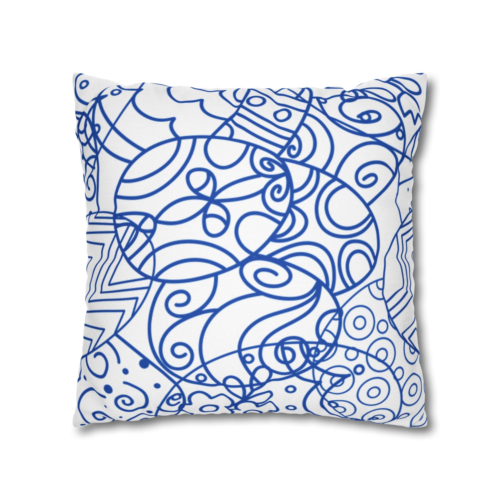 Toile de Jouy Easter Pillow Cover