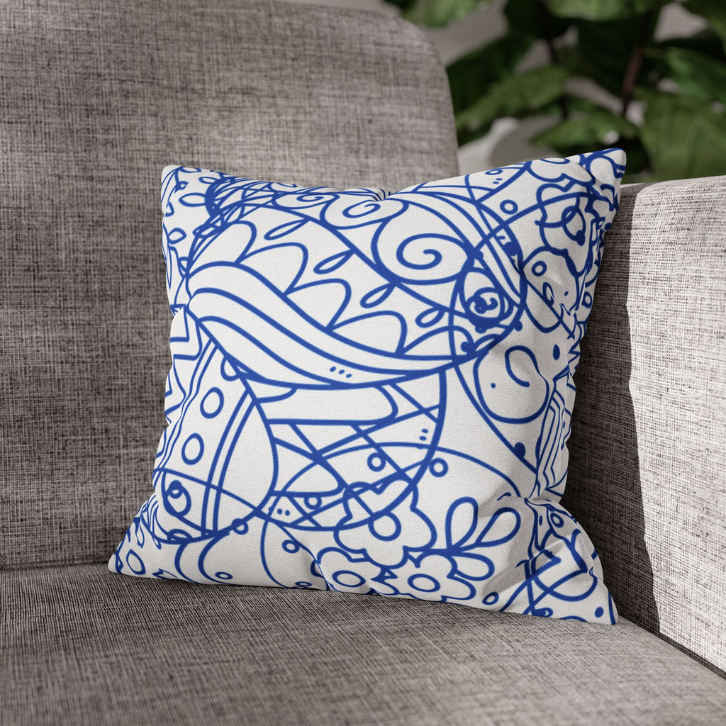 Toile de Jouy Easter Pillow Cover