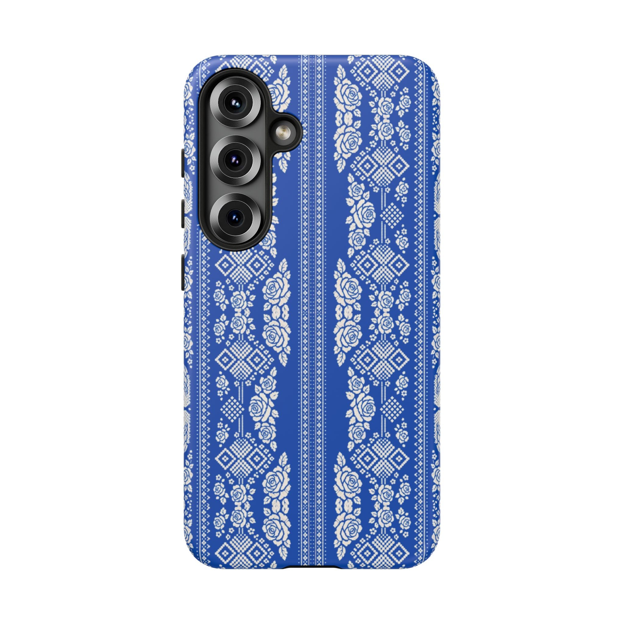 Wedding Swans Phone Case Blue  White Elegant Protective Cover, Tough Cases, Protective Folk Art Cover for iPhone  Samsung