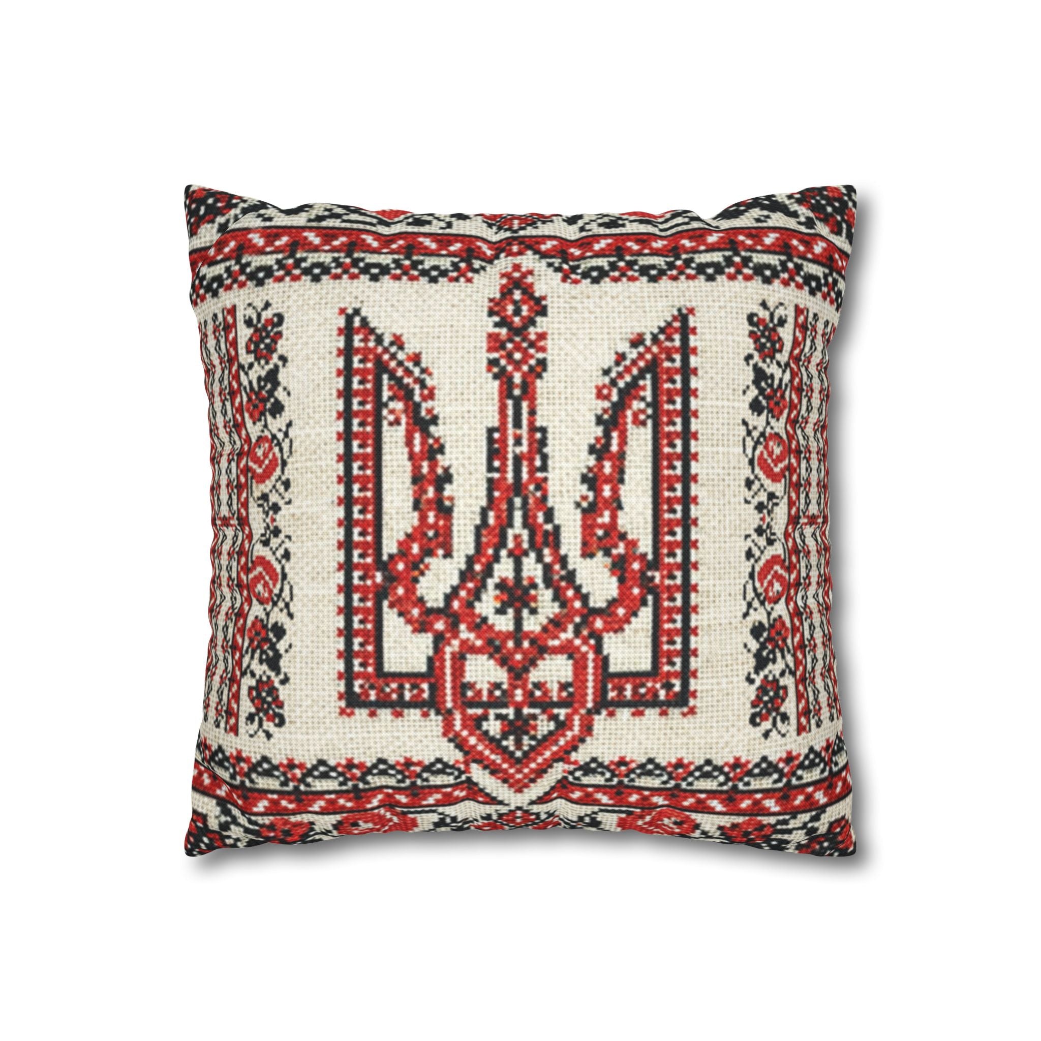 Tryzub Ukrainian Pillow Cover