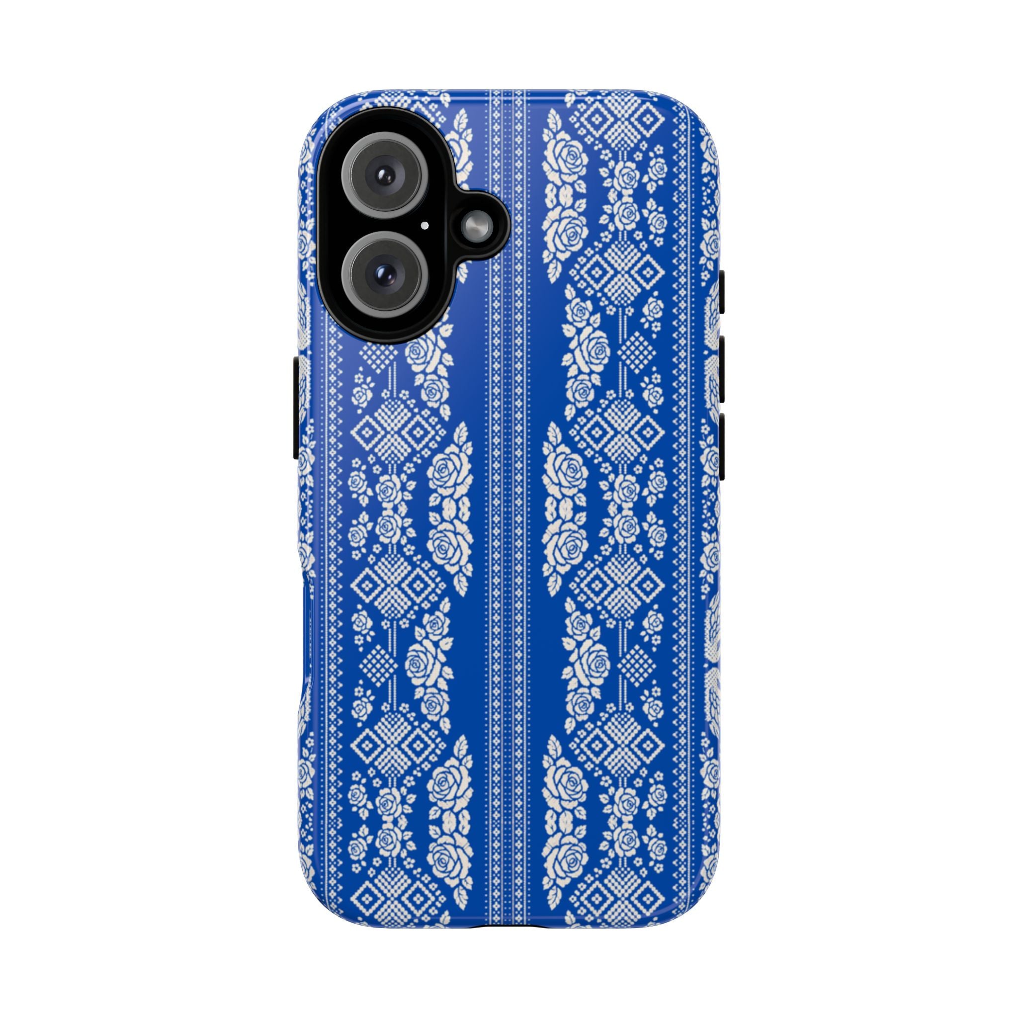 Wedding Swans Phone Case Blue  White Elegant Protective Cover, Tough Cases, Protective Folk Art Cover for iPhone  Samsung
