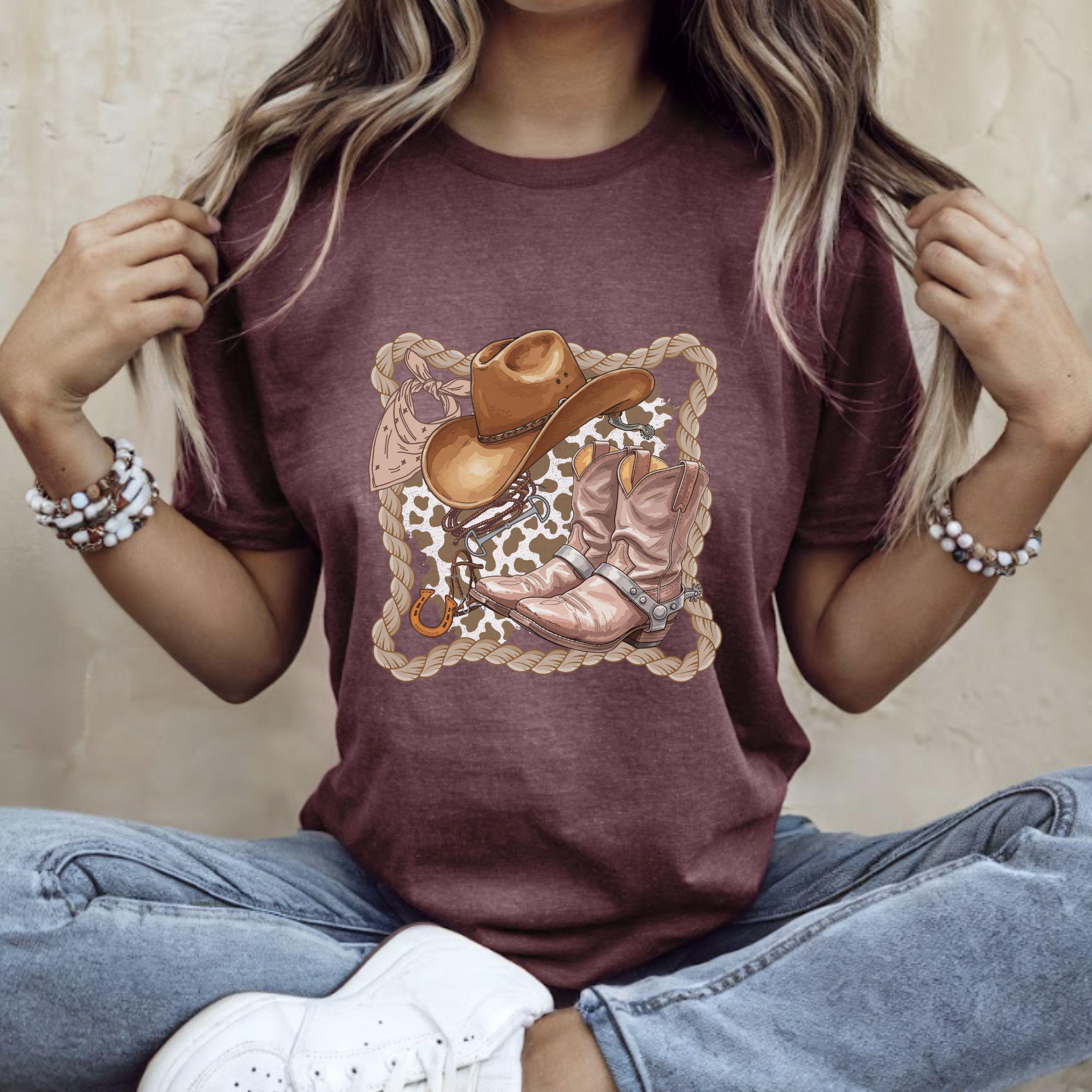 Western Cowboy Gear PNG – Rustic Rodeo Clipart | T-Shirts, Mugs & Home Décor