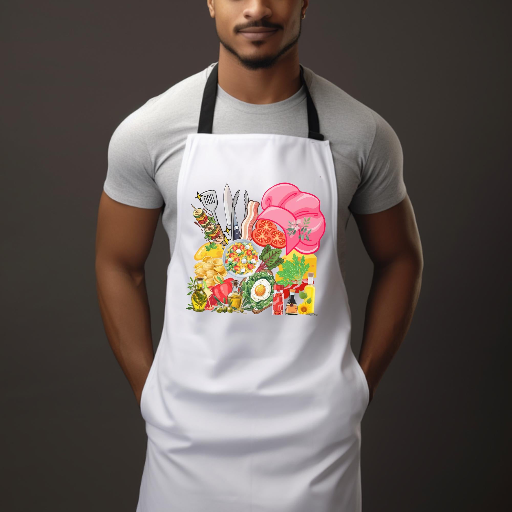Cooking Chef Hat PNG Clipart | Kitchen Decor Digital Download | 3500×3500px 300 DPI